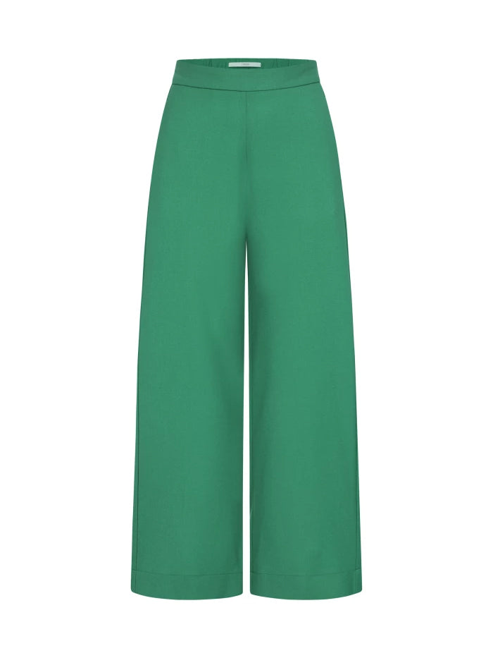 7/8 wide leg trousers