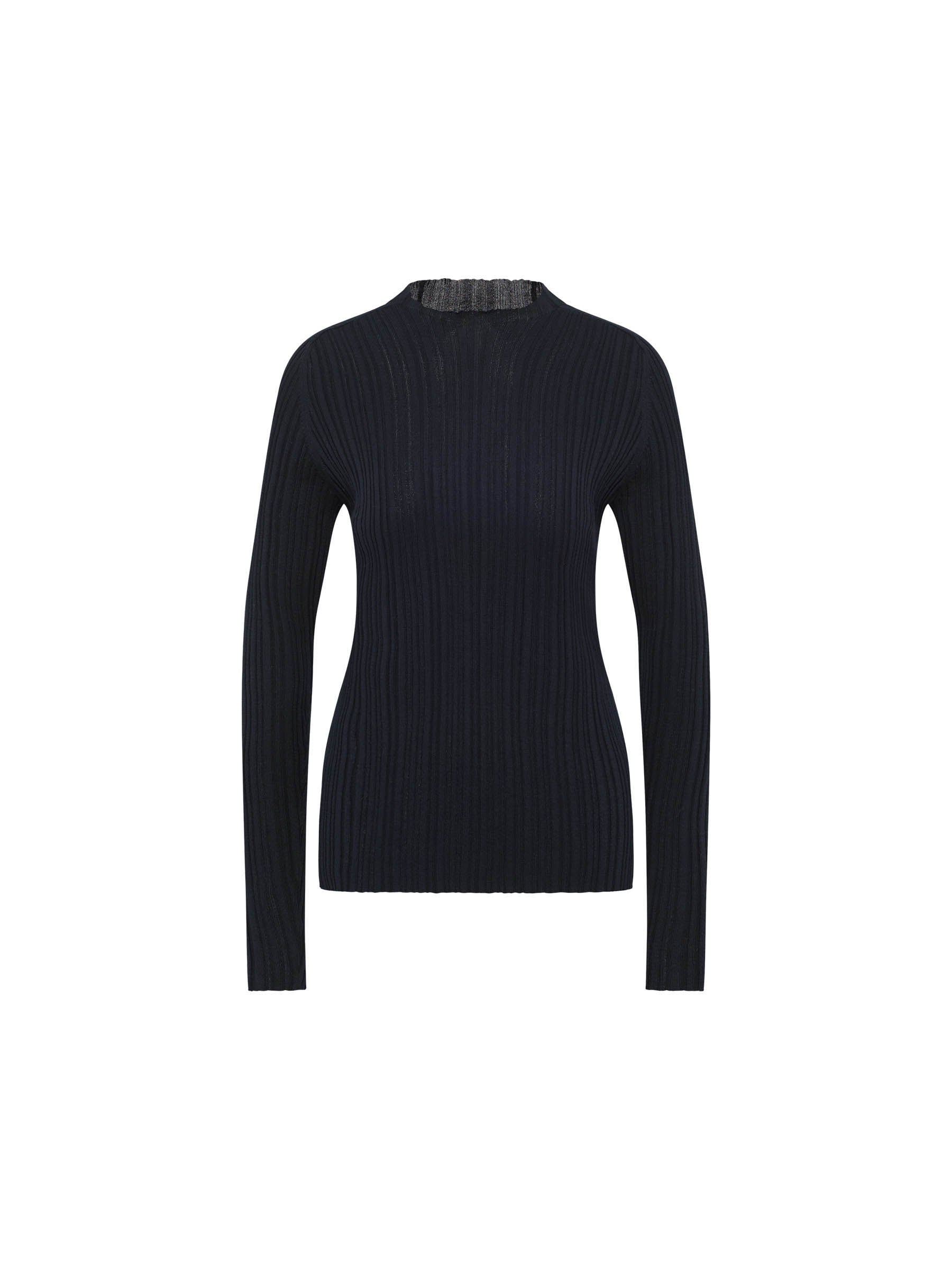 Rippenpullover (GOTS)