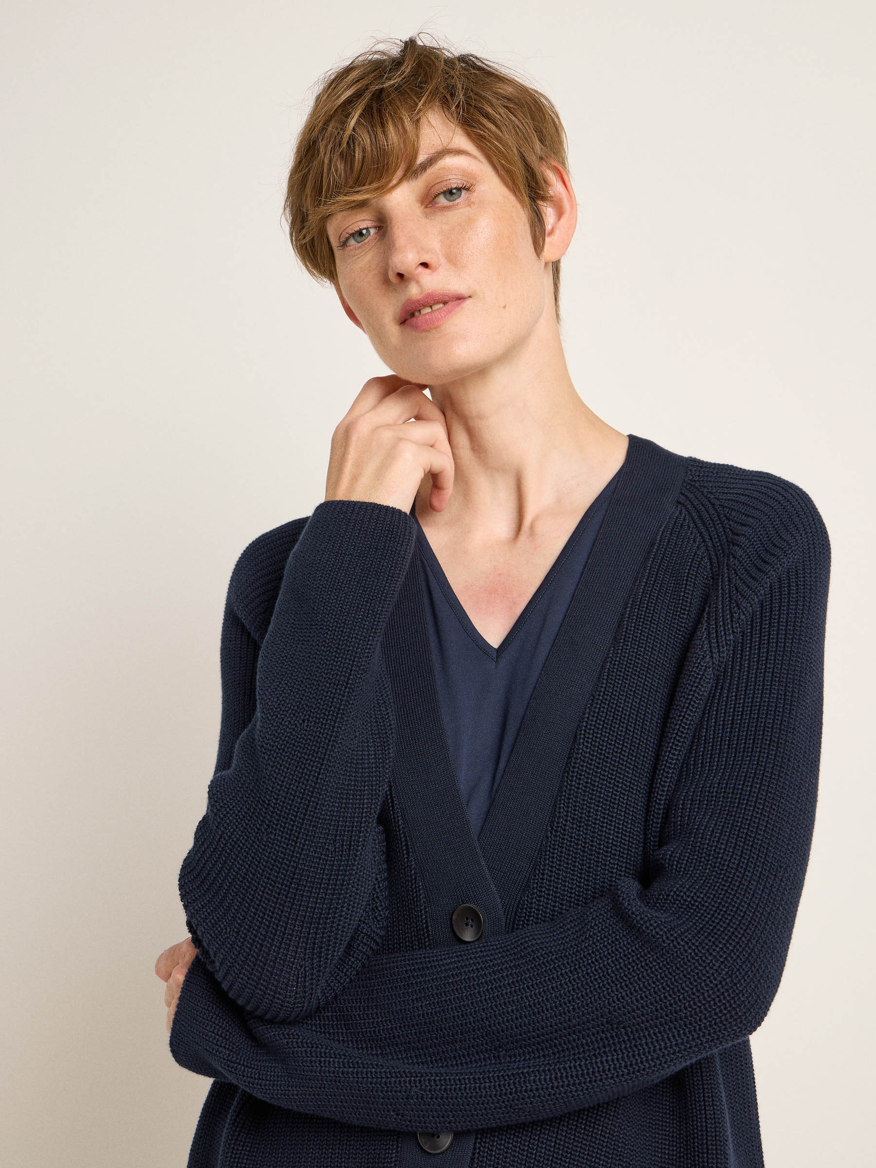 Strickjacke (GOTS)