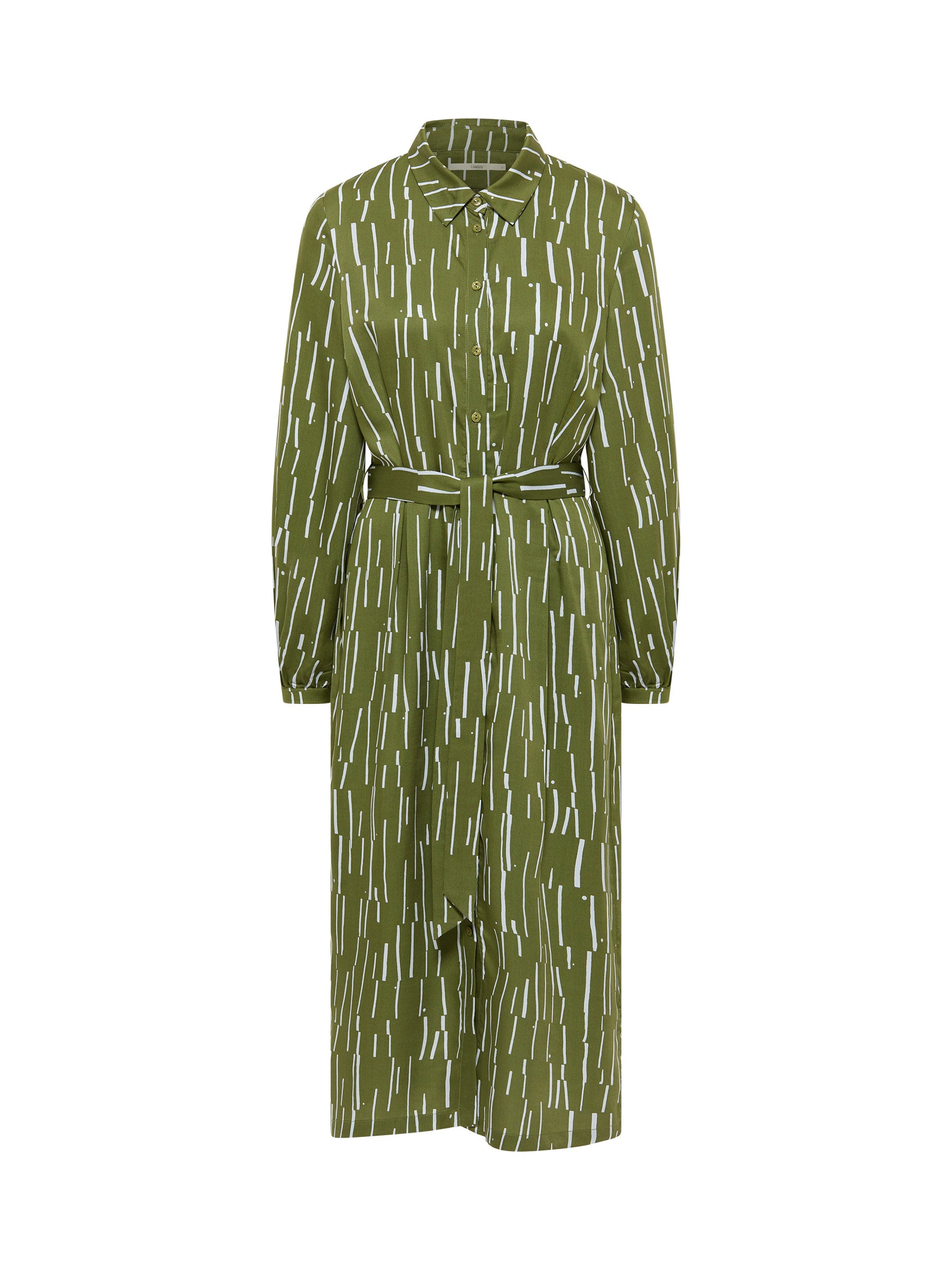 Midi Dress Print Irregular