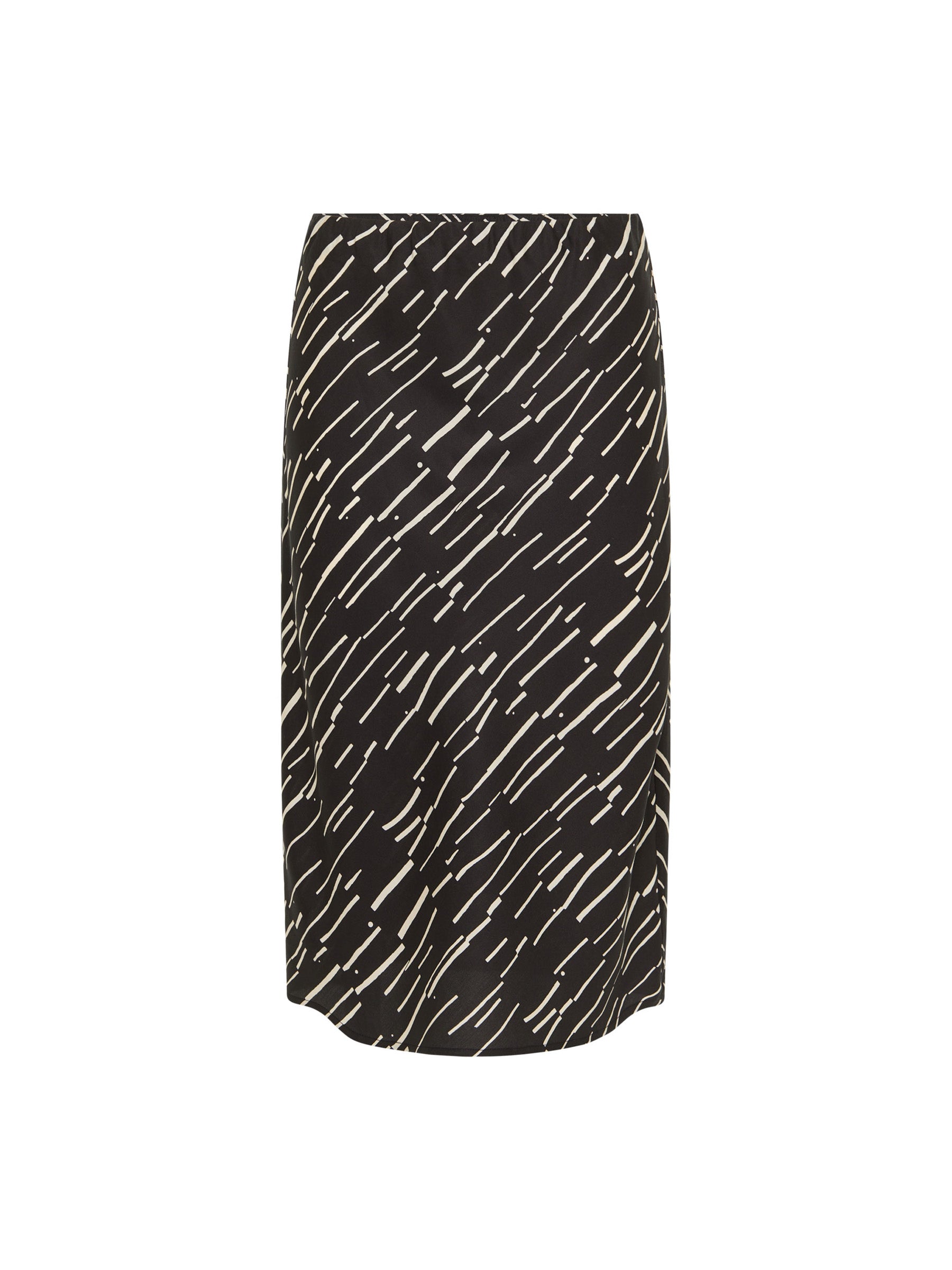 Midi skirt print irregular