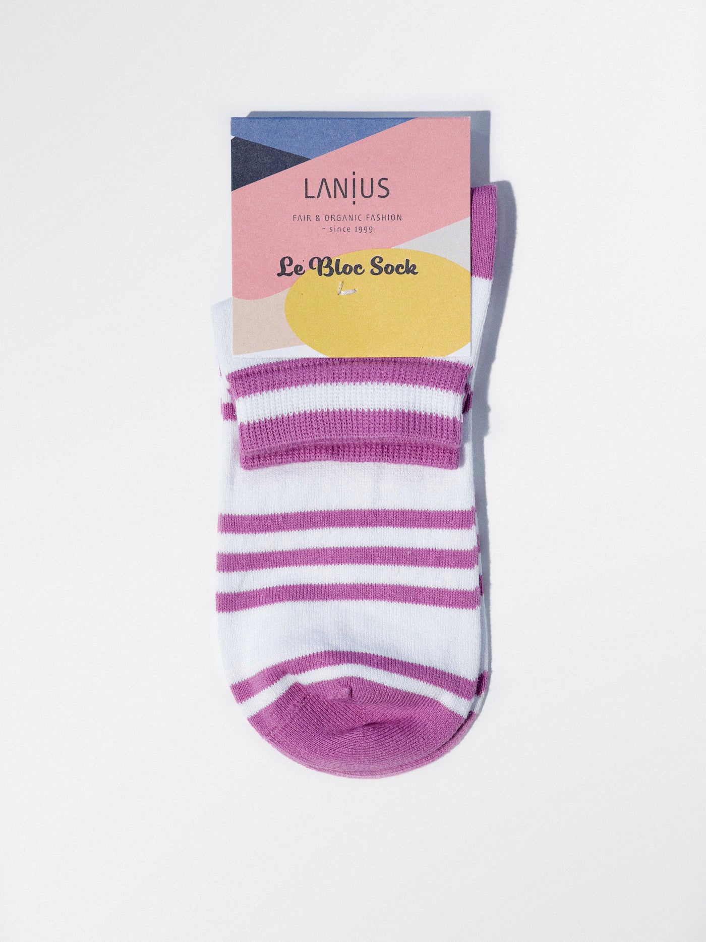 Sneaker Socken Streifen (GOTS)