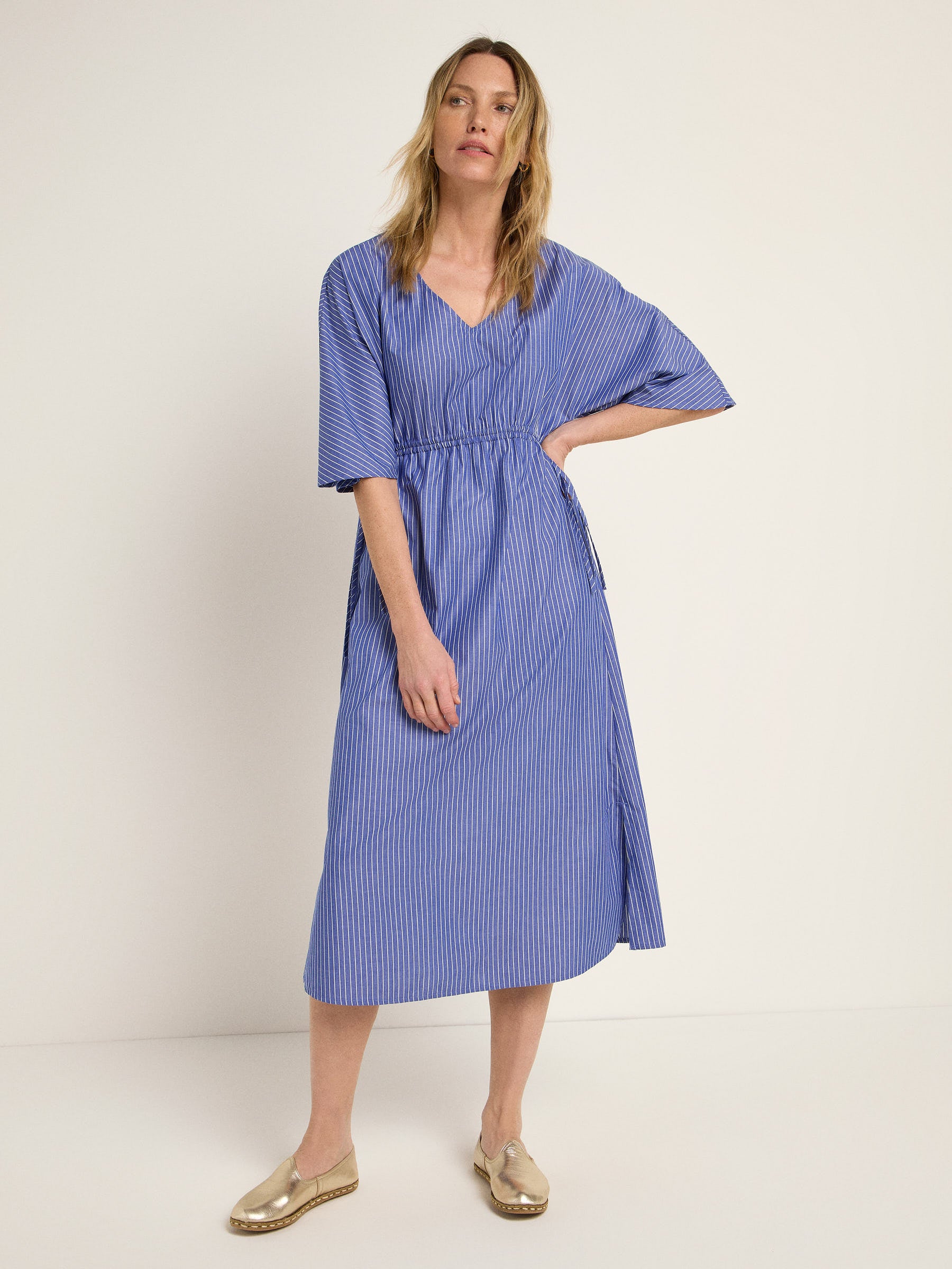 Streifenkleid (GOTS)