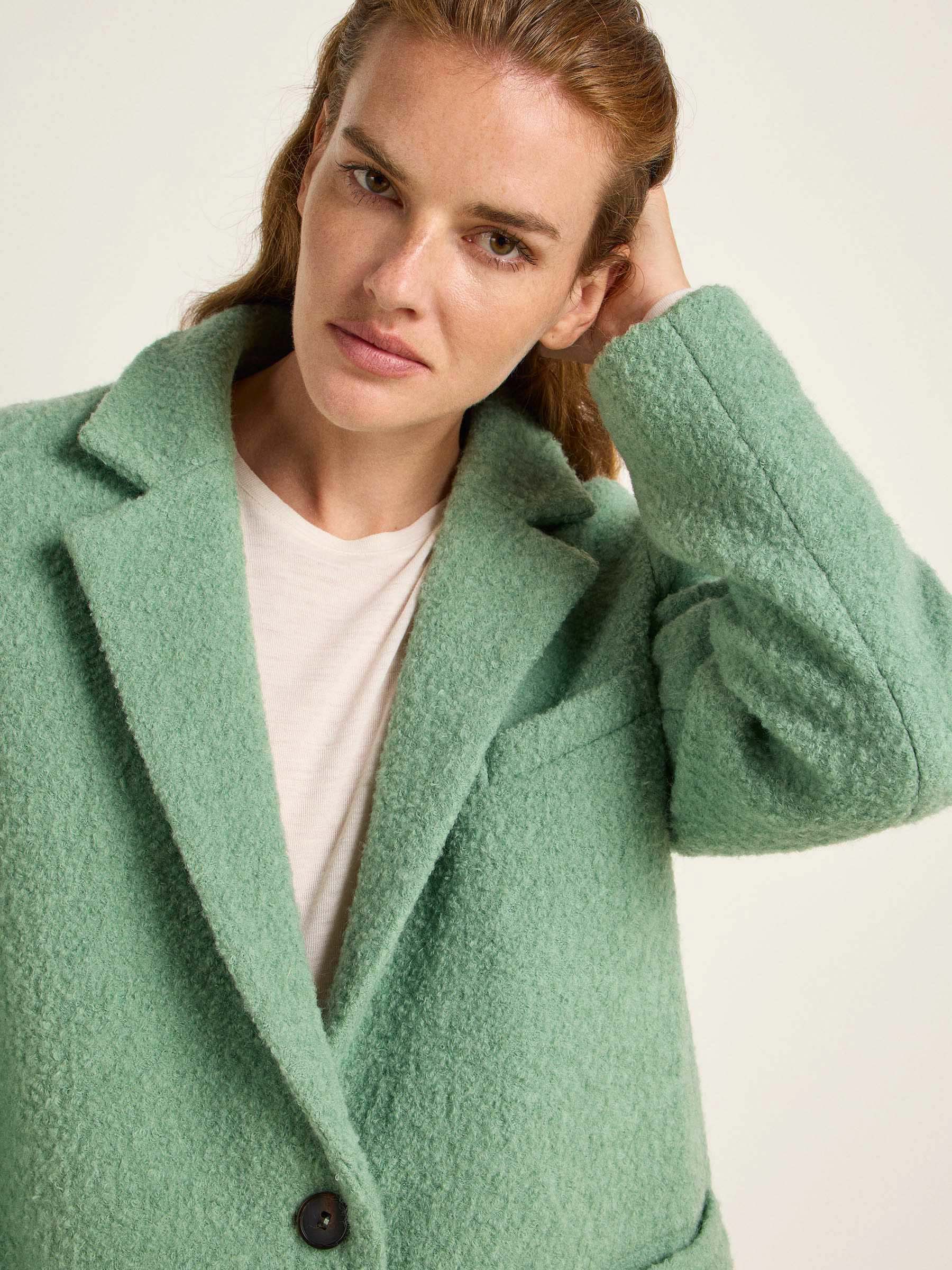 Boucle Blazermantel (GOTS)