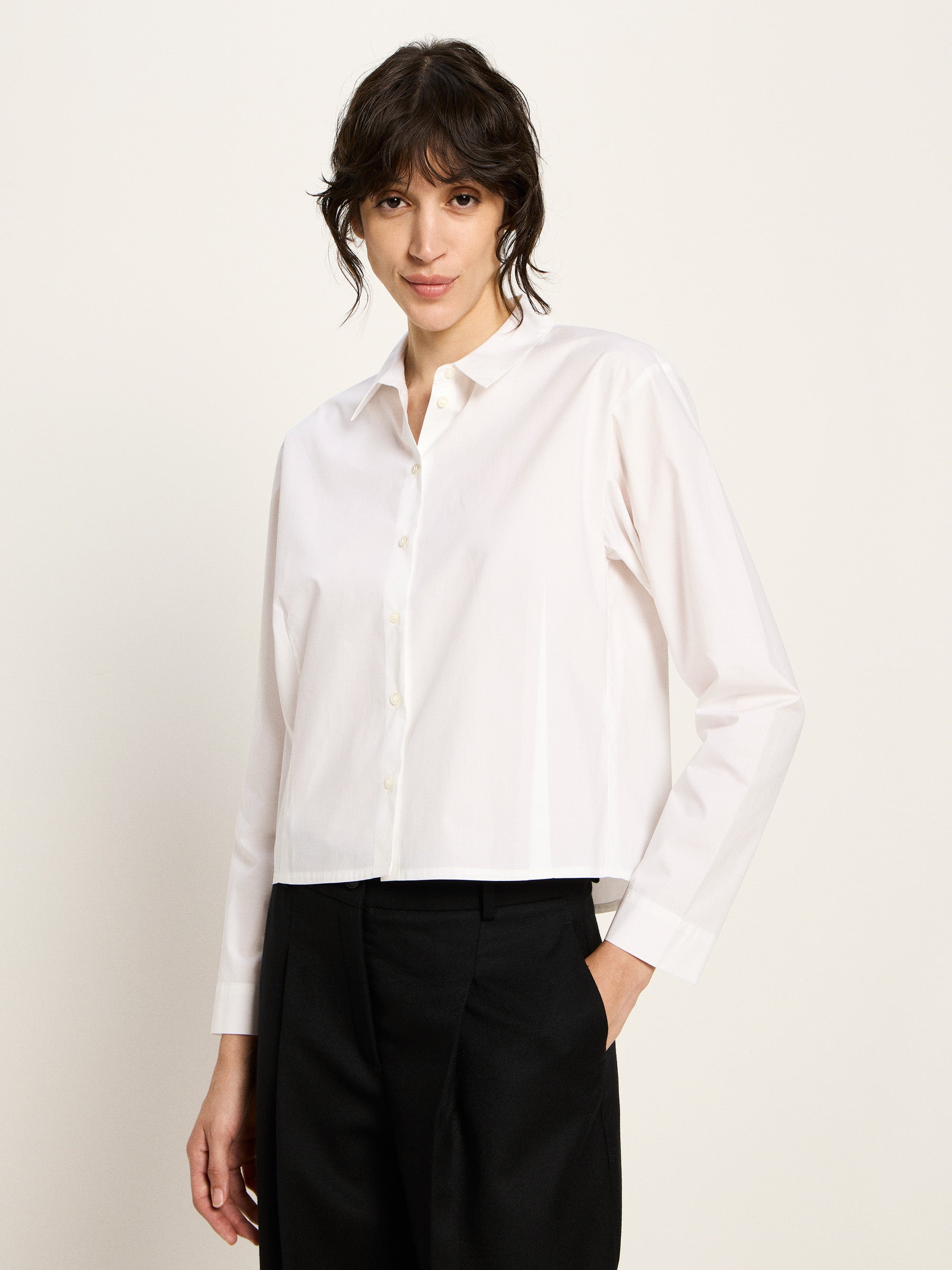 Cropped blouse