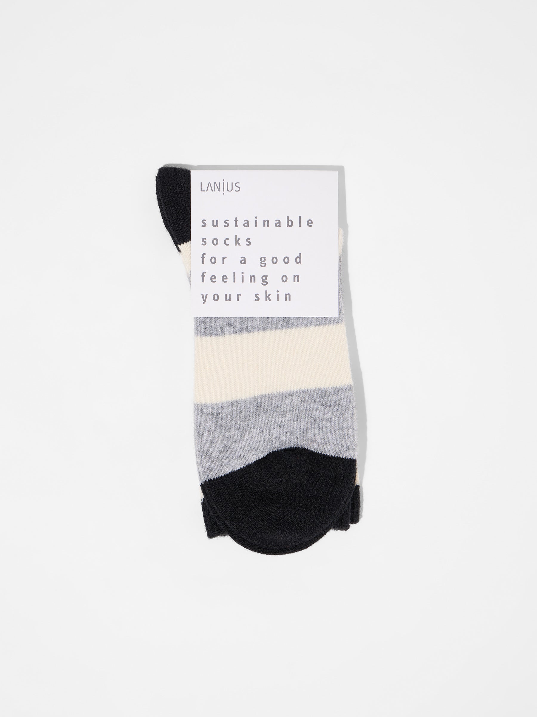 Socken mit Streifen (GOTS)