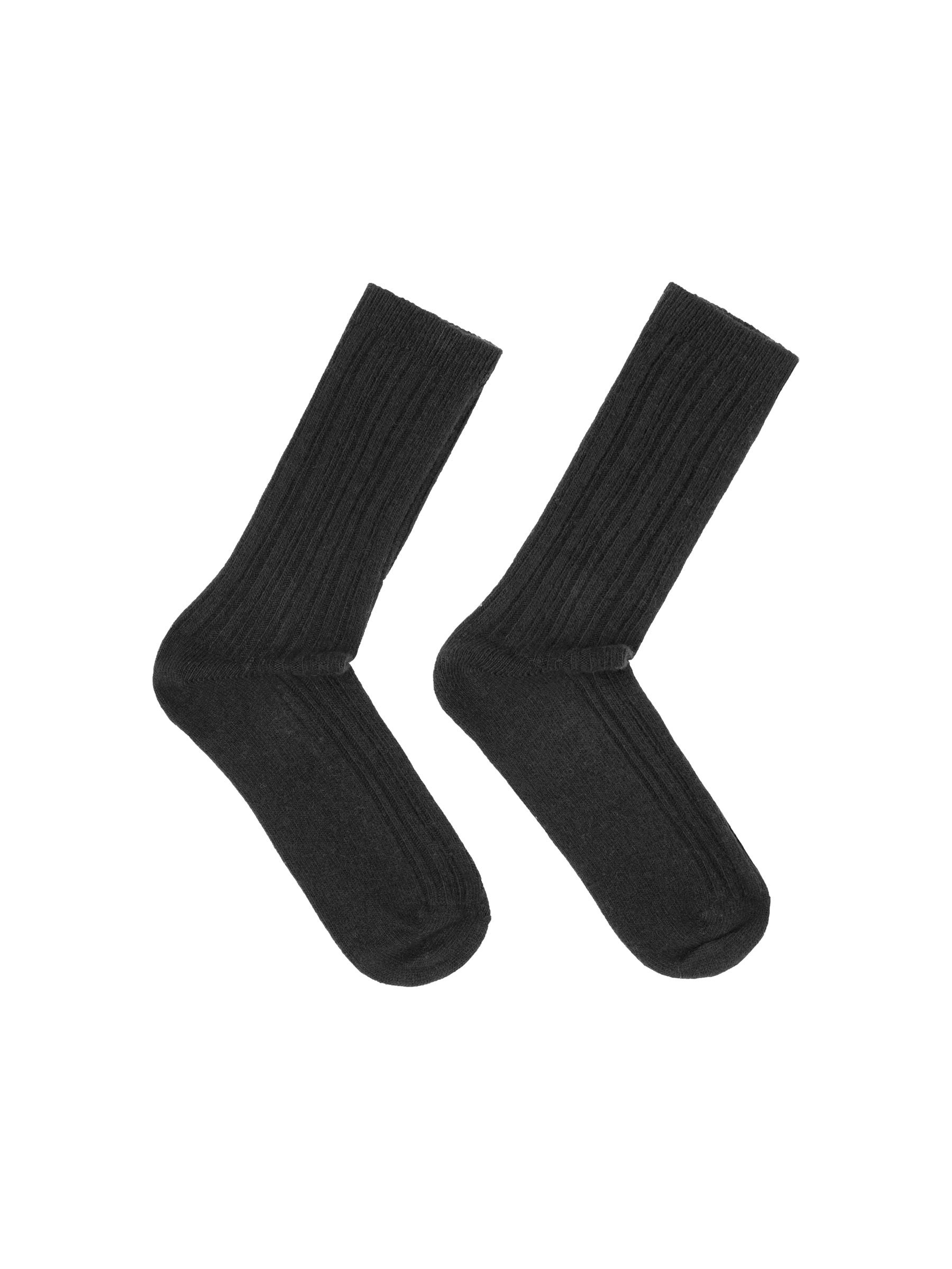 Rippenstrick Socken (GOTS)