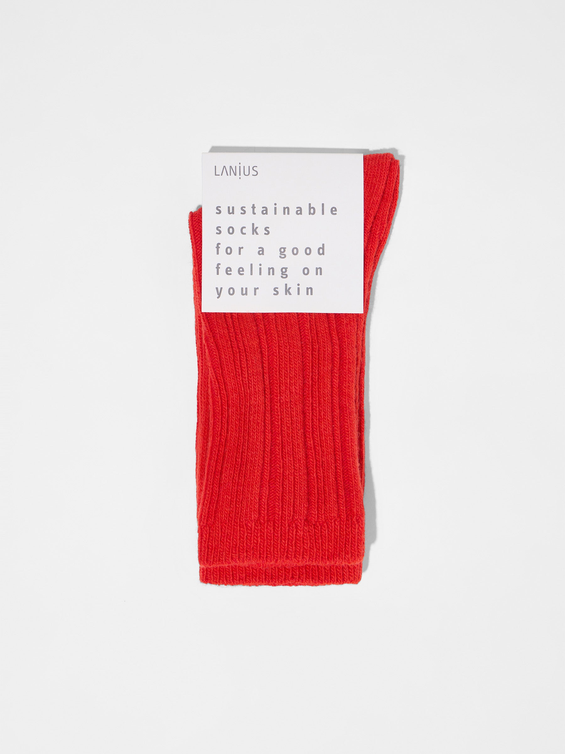 Rippenstrick Socken (GOTS)
