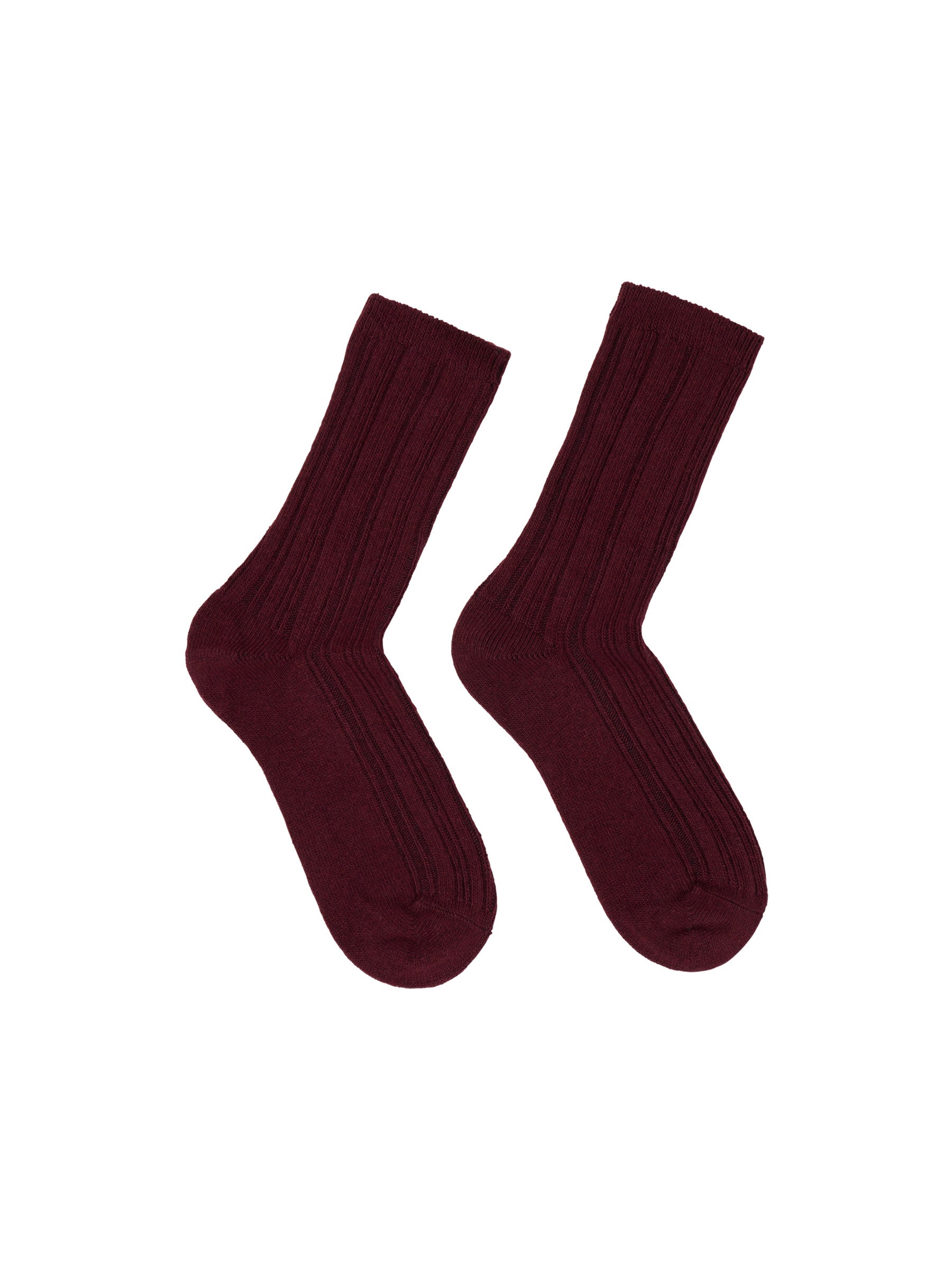 Rippenstrick Socken (GOTS)