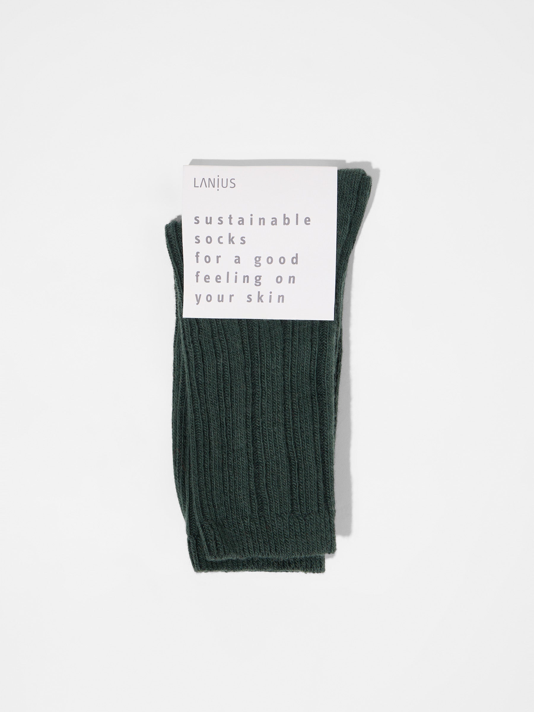 Rippenstrick Socken (GOTS)