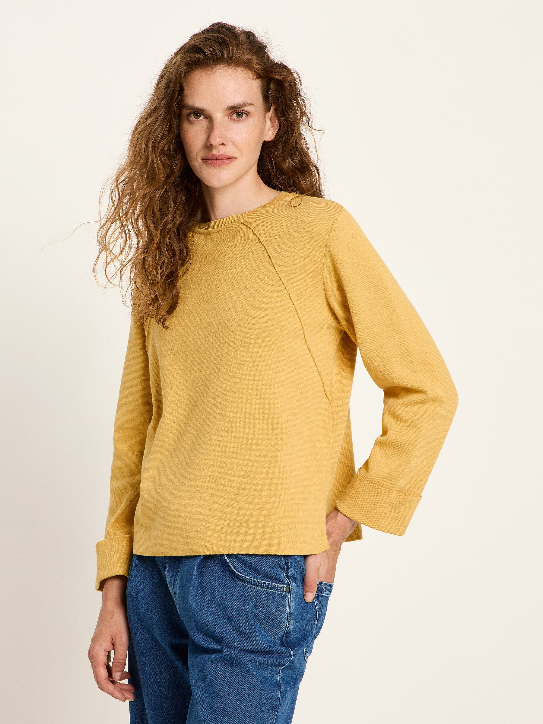 Pullover in Punto Milano (GOTS)