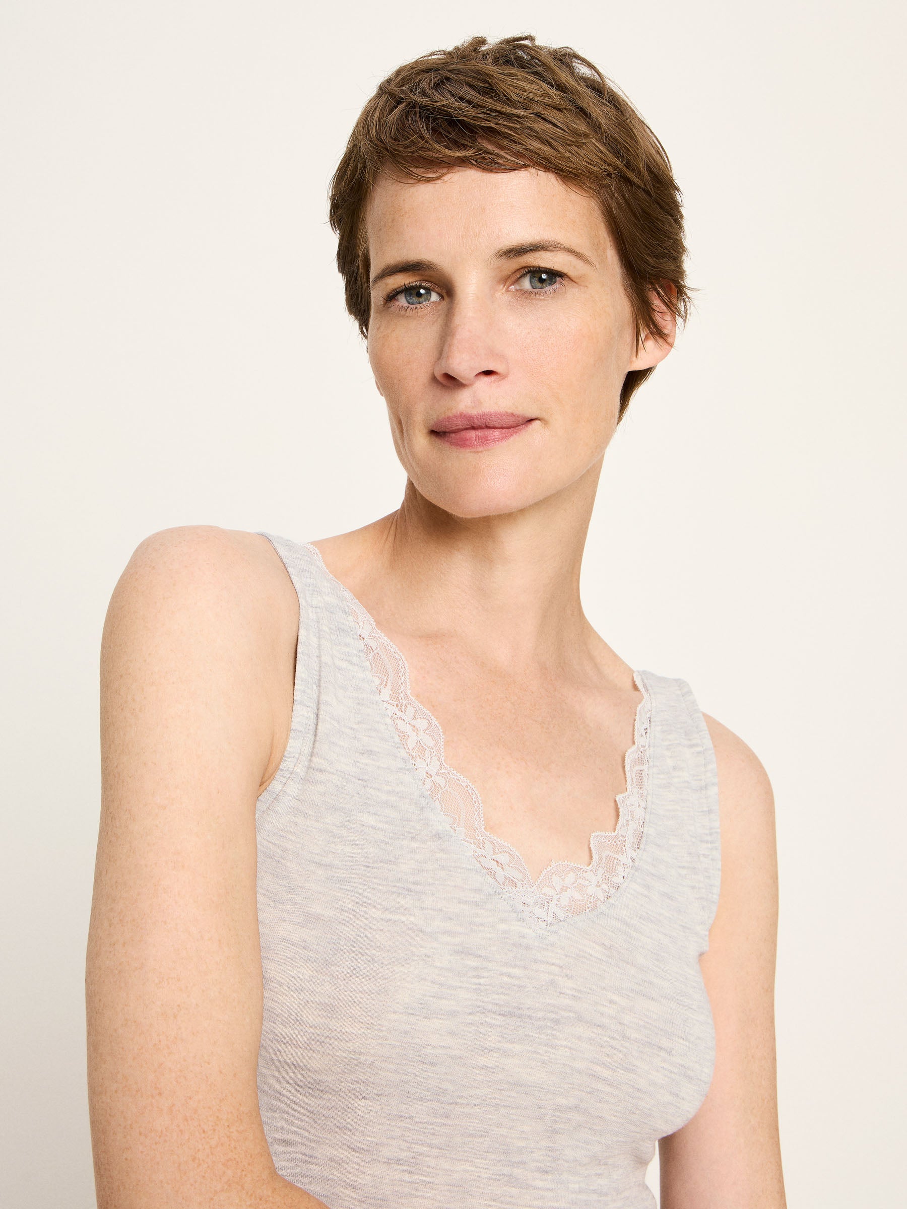 Top with lace (GOTS)