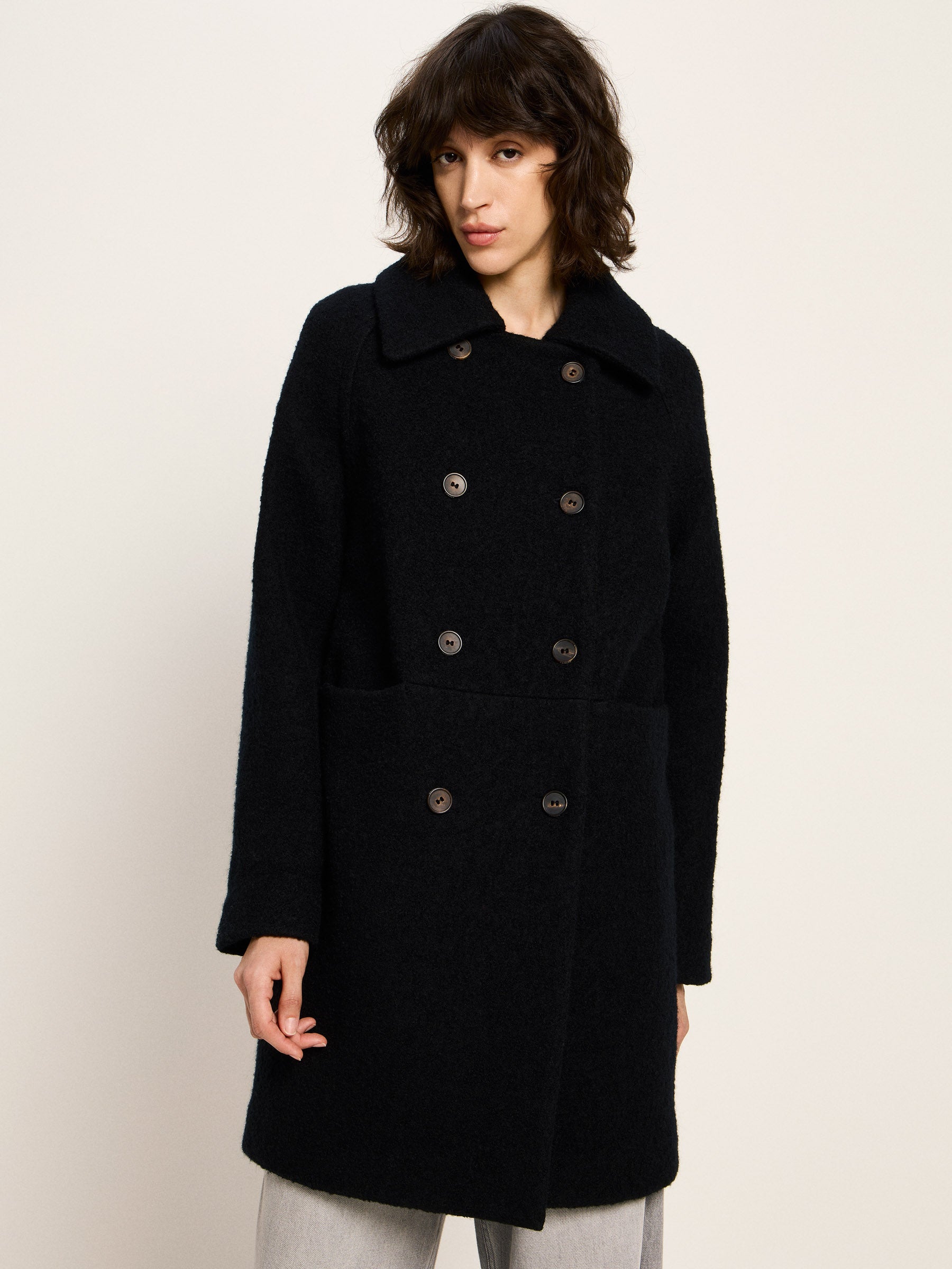 Boucle coat (GOTS)