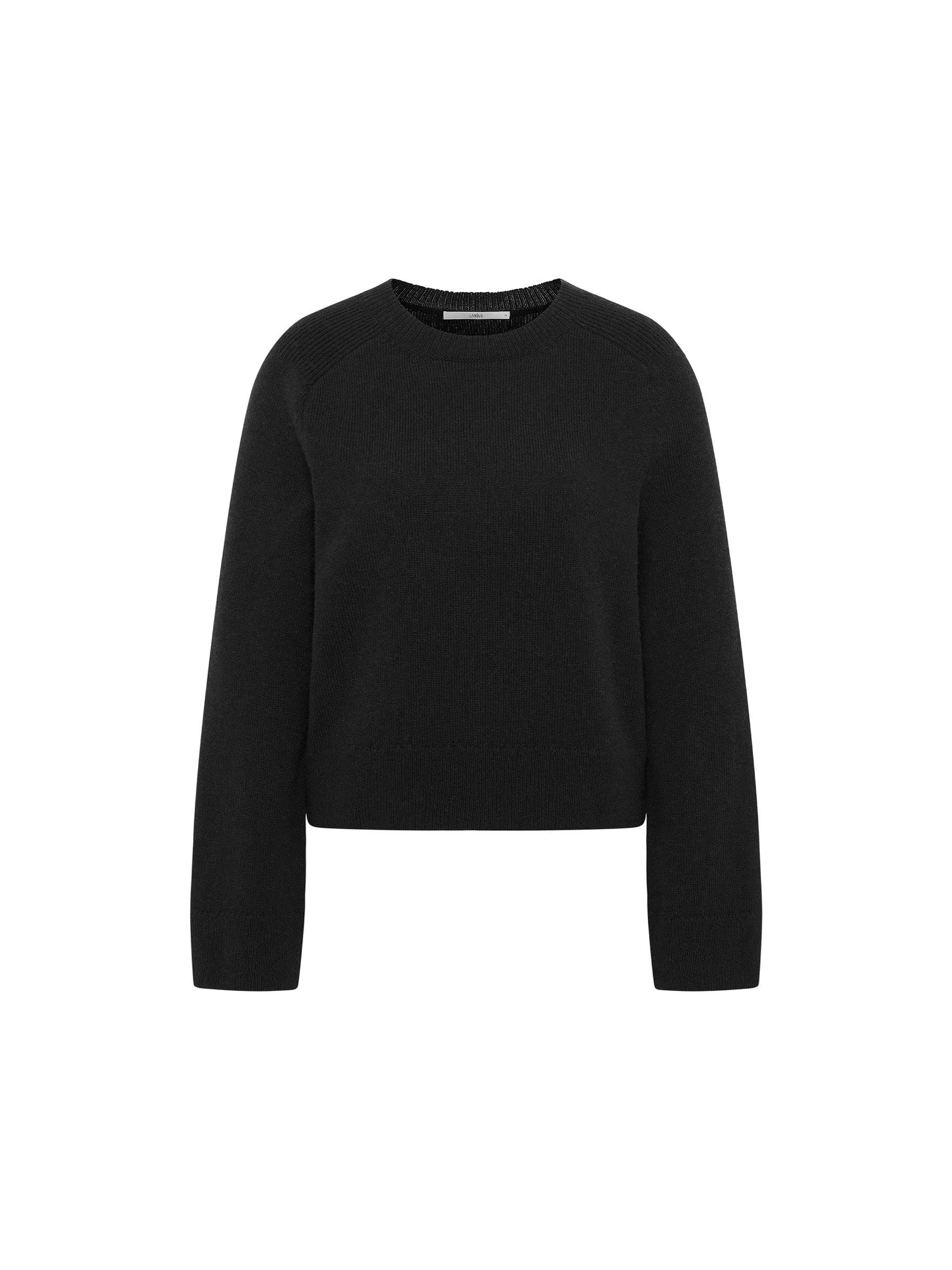 Cropped sweater (GOTS)