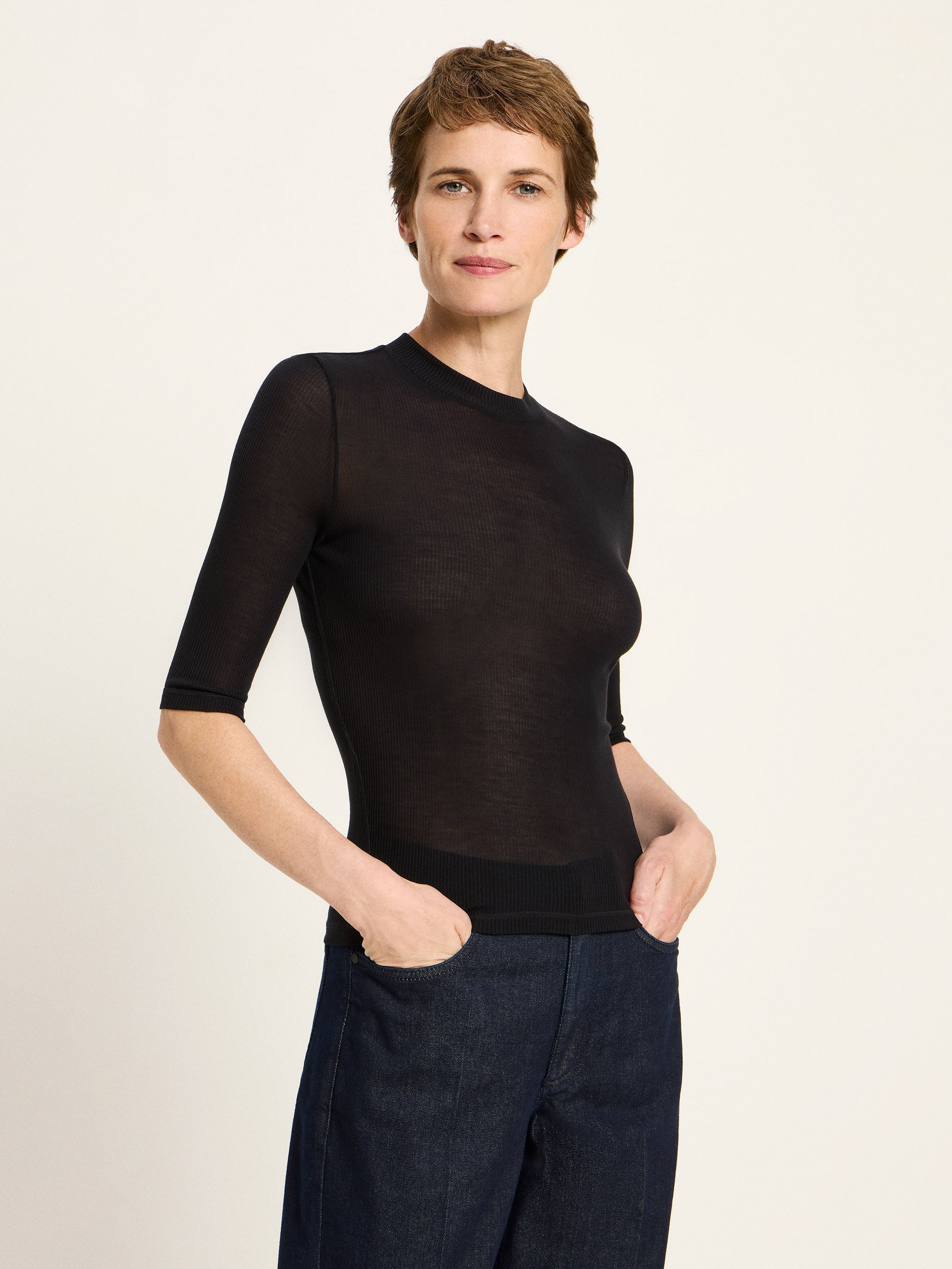 stand-up collar shirt
