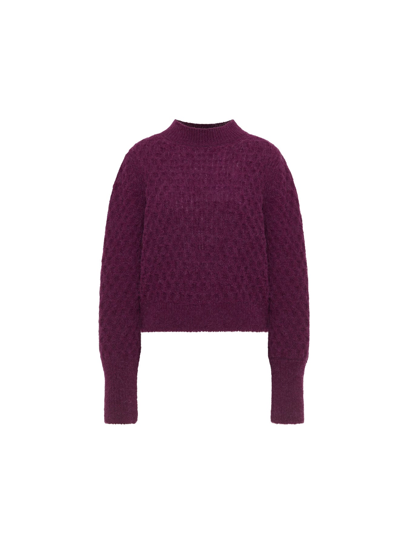 Pullover mit Zopfstrick