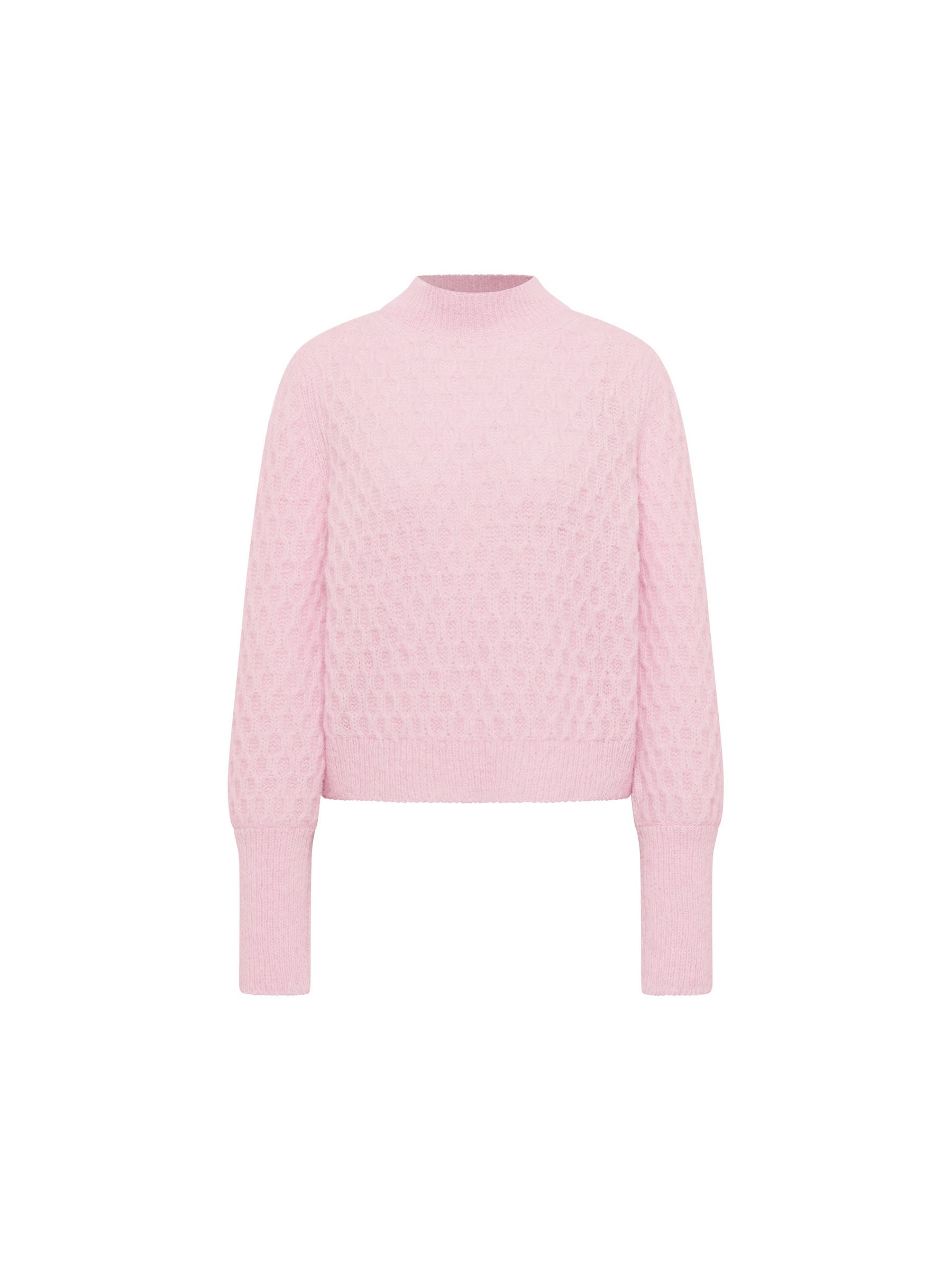 Pullover mit Zopfstrick