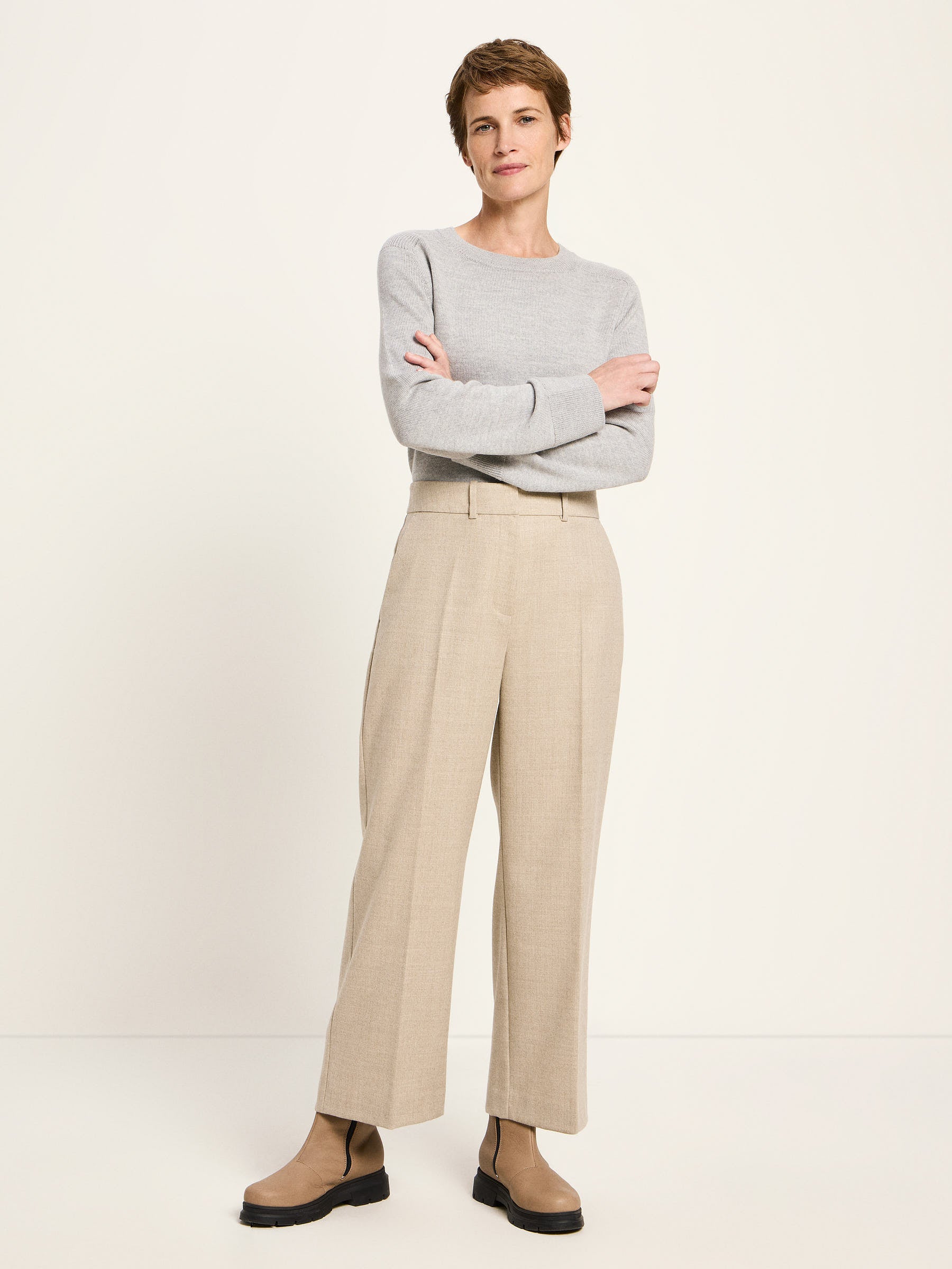 Verkürzte Hose (GOTS)