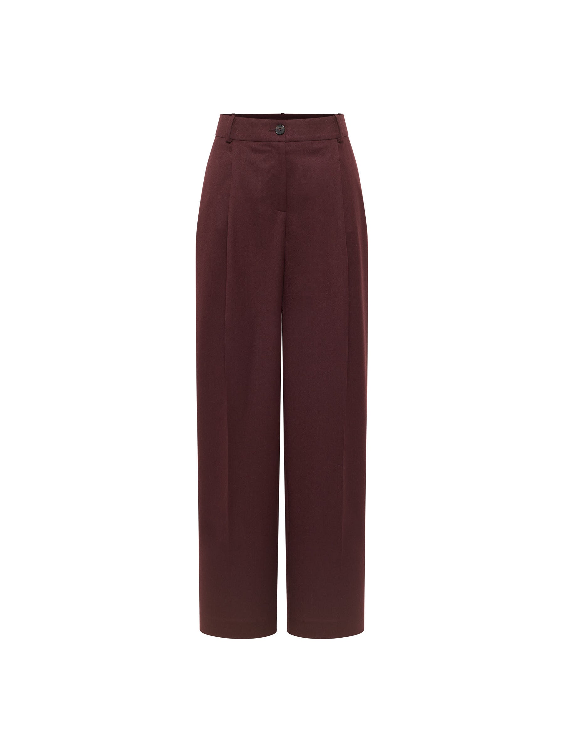 pleated trousers (GOTS)