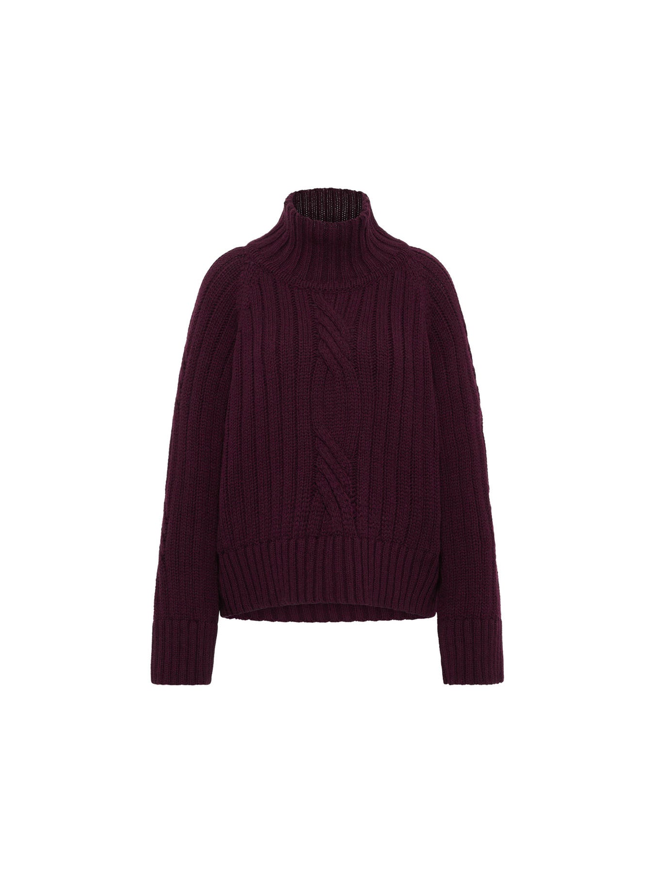 Ribbed sweater oversized (GOTS)