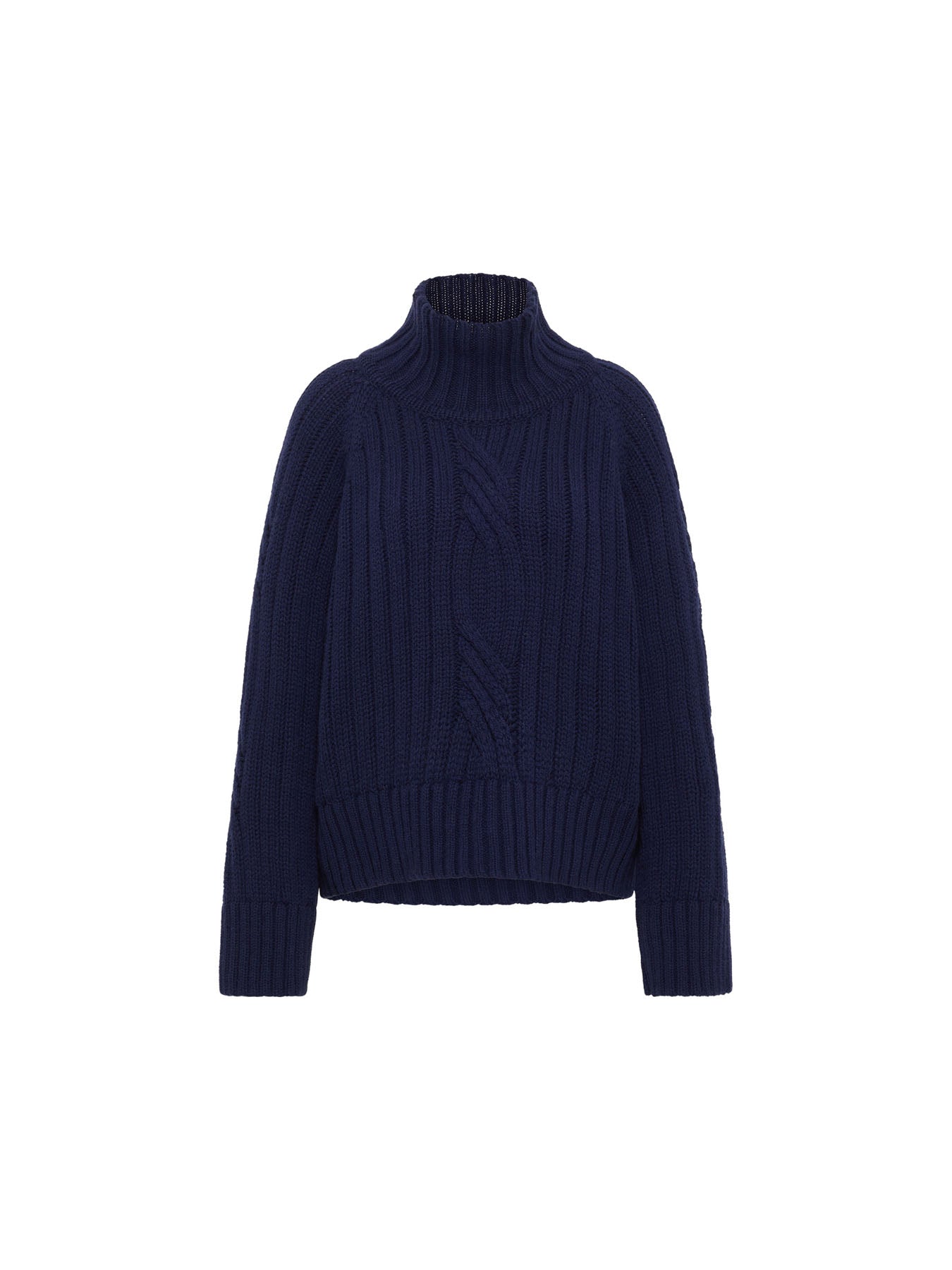 Ribbed sweater oversized (GOTS)