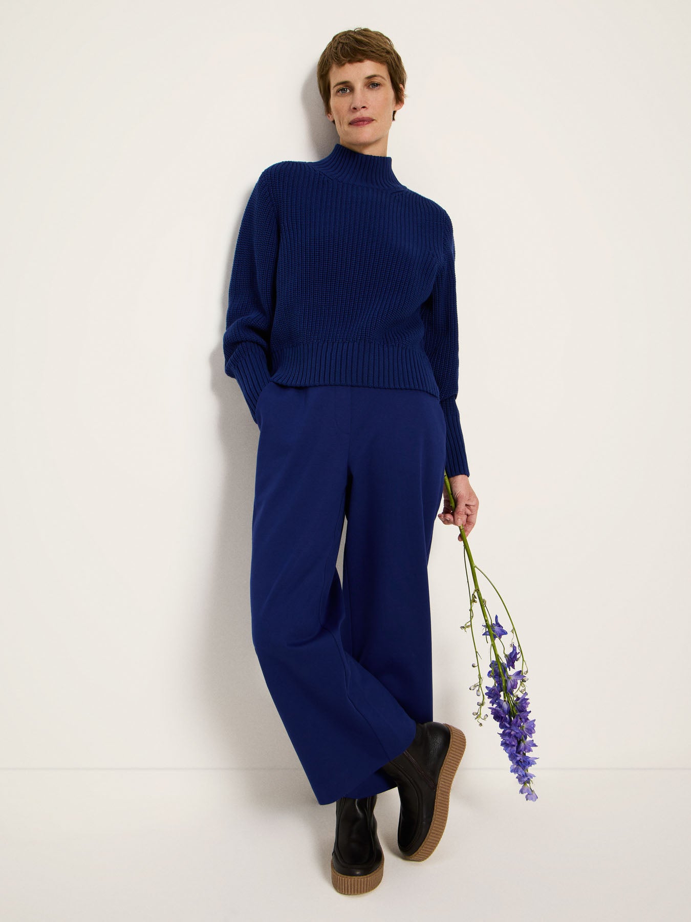 Chunky knit sweater (GOTS)