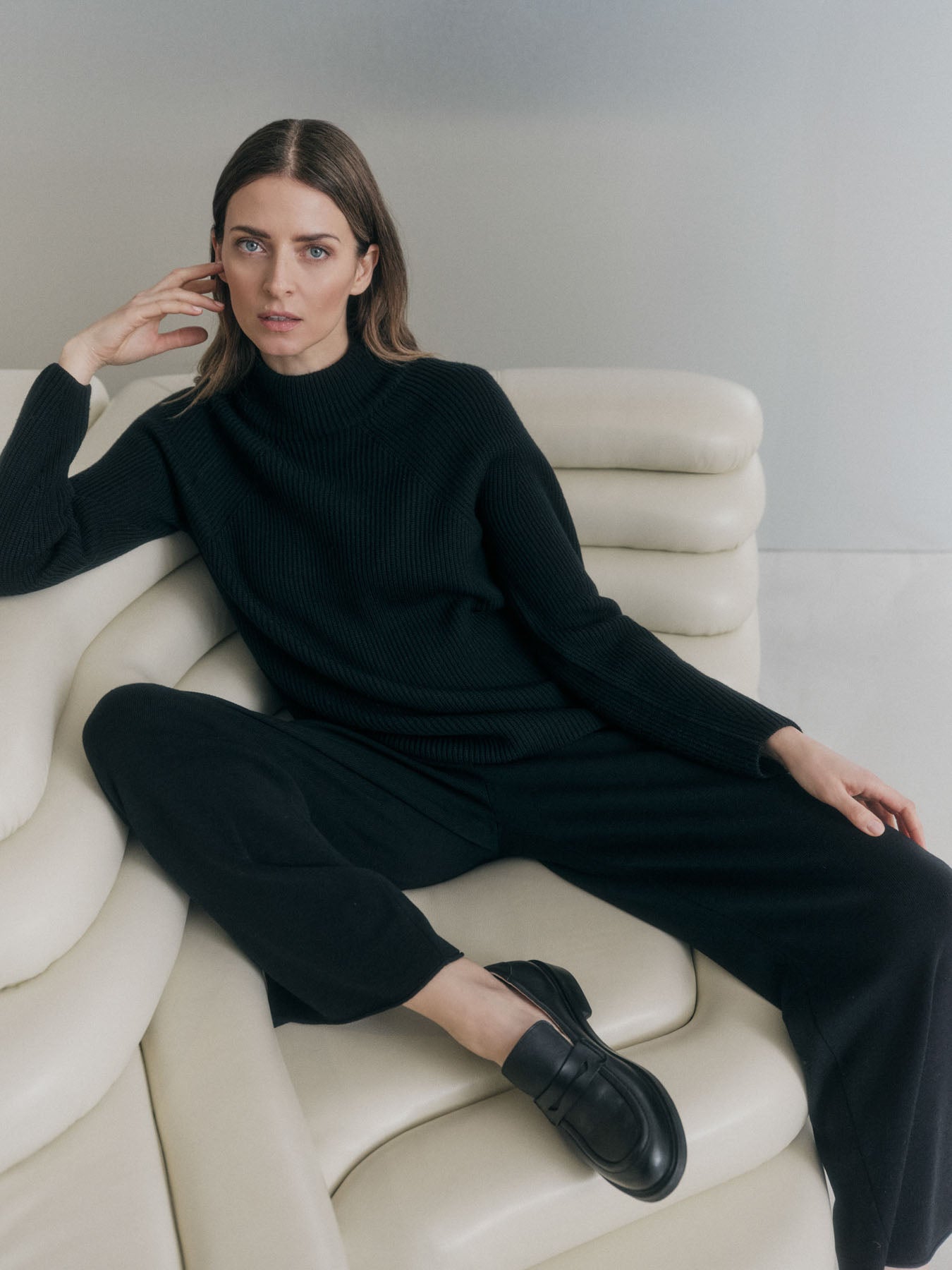Rippen Pullover (GOTS)