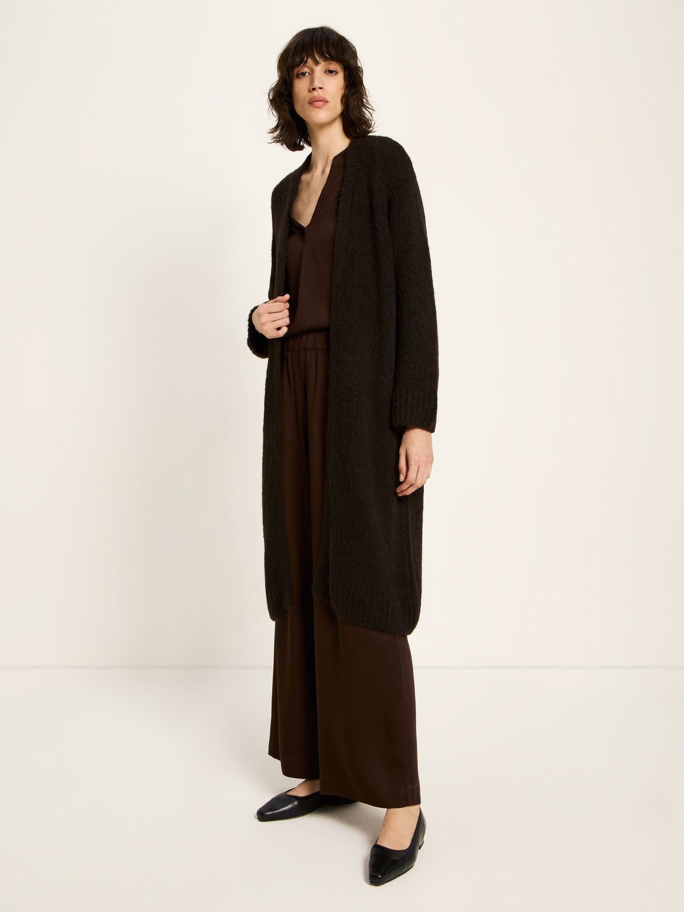Knitted coat