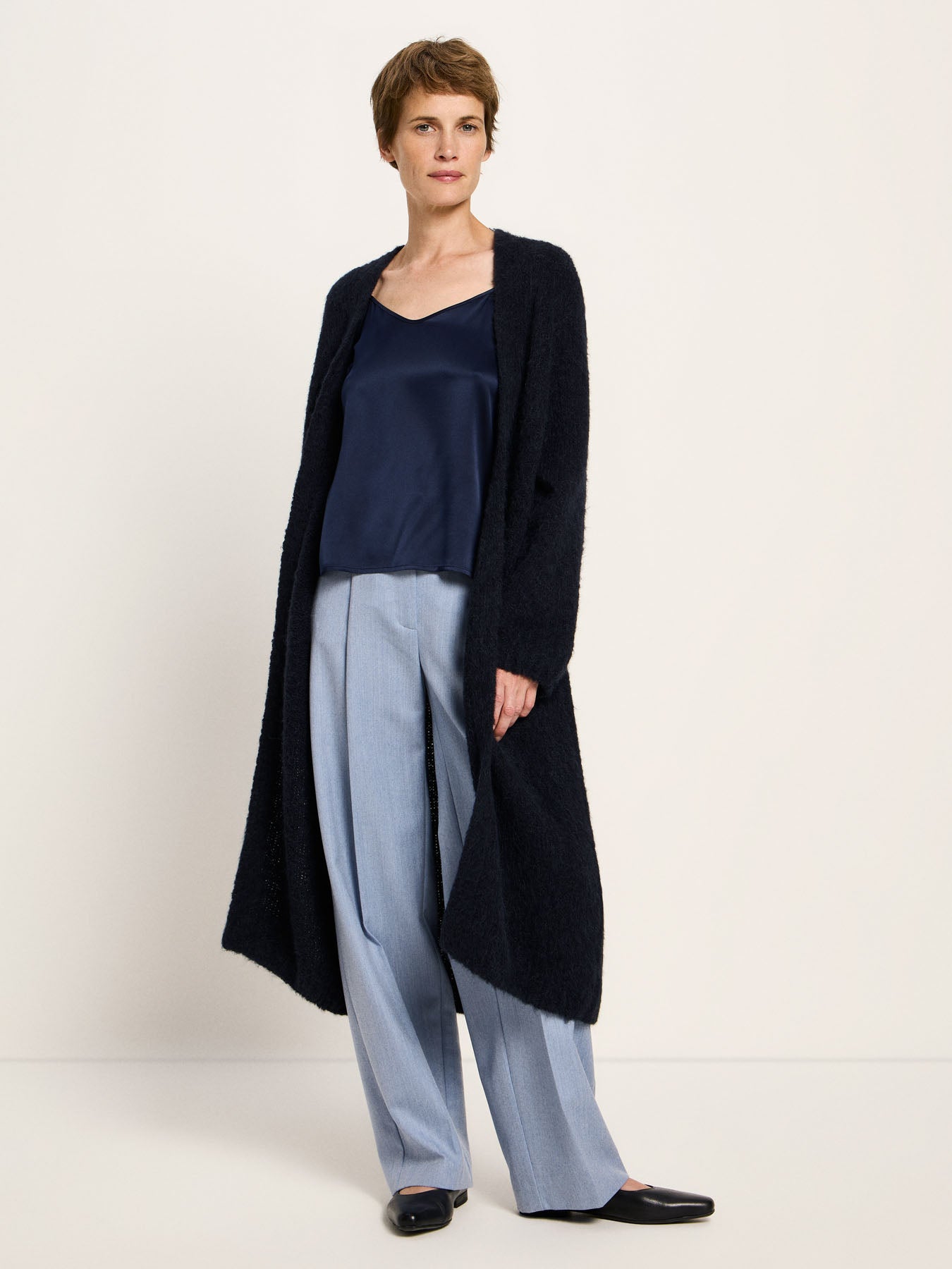 Knitted coat
