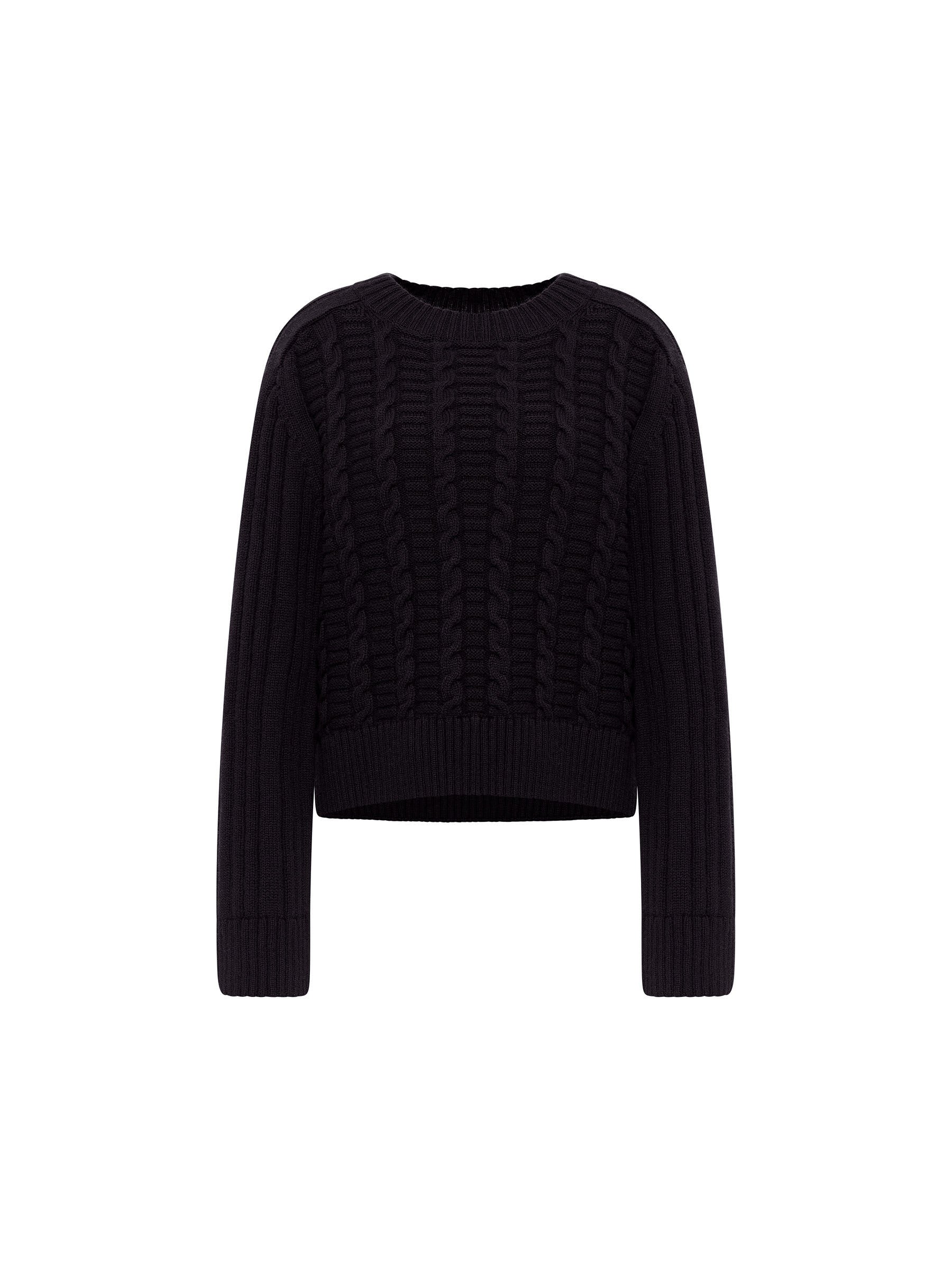 Zopfpullover (GOTS)