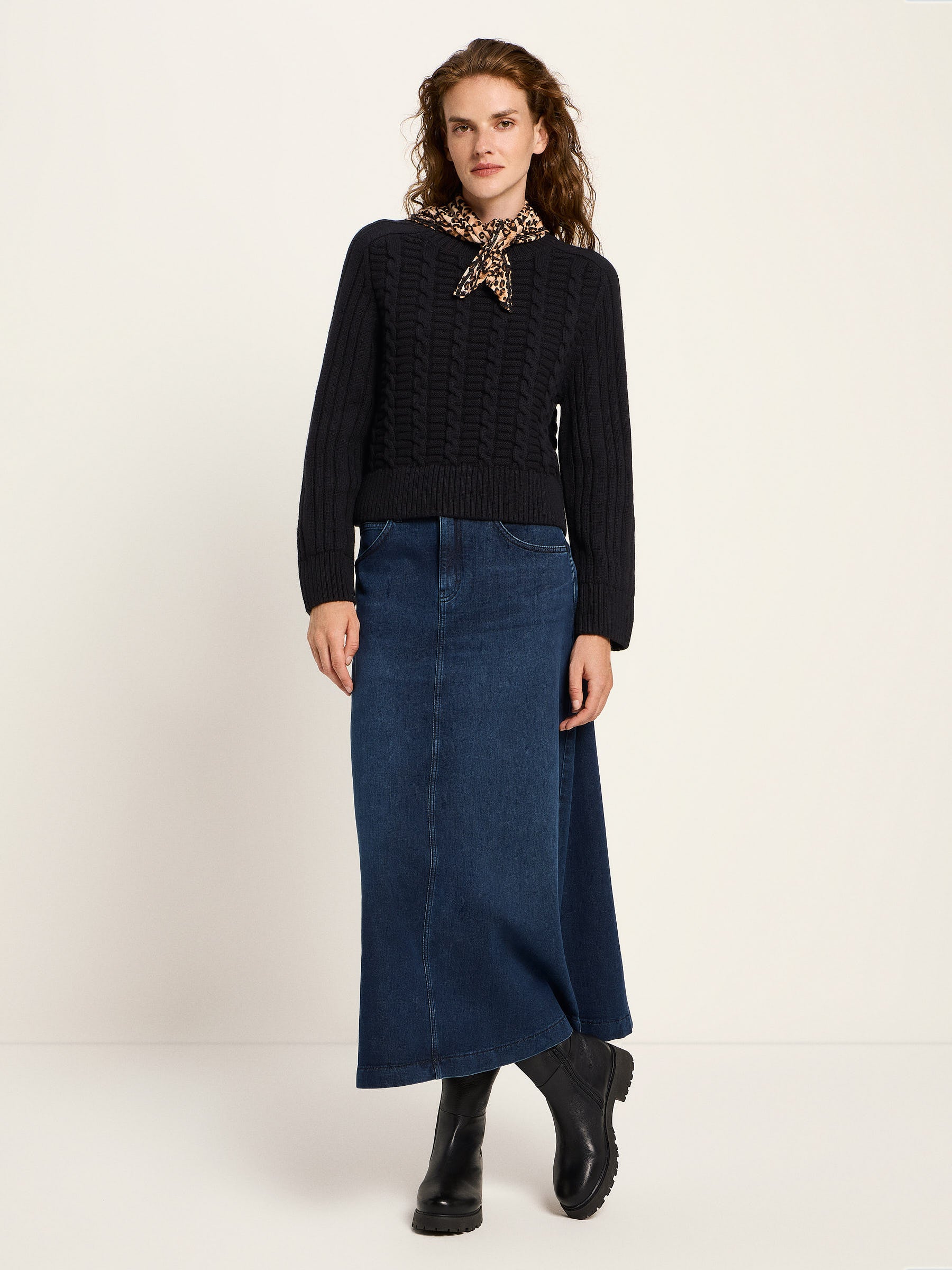 Zopfpullover (GOTS)