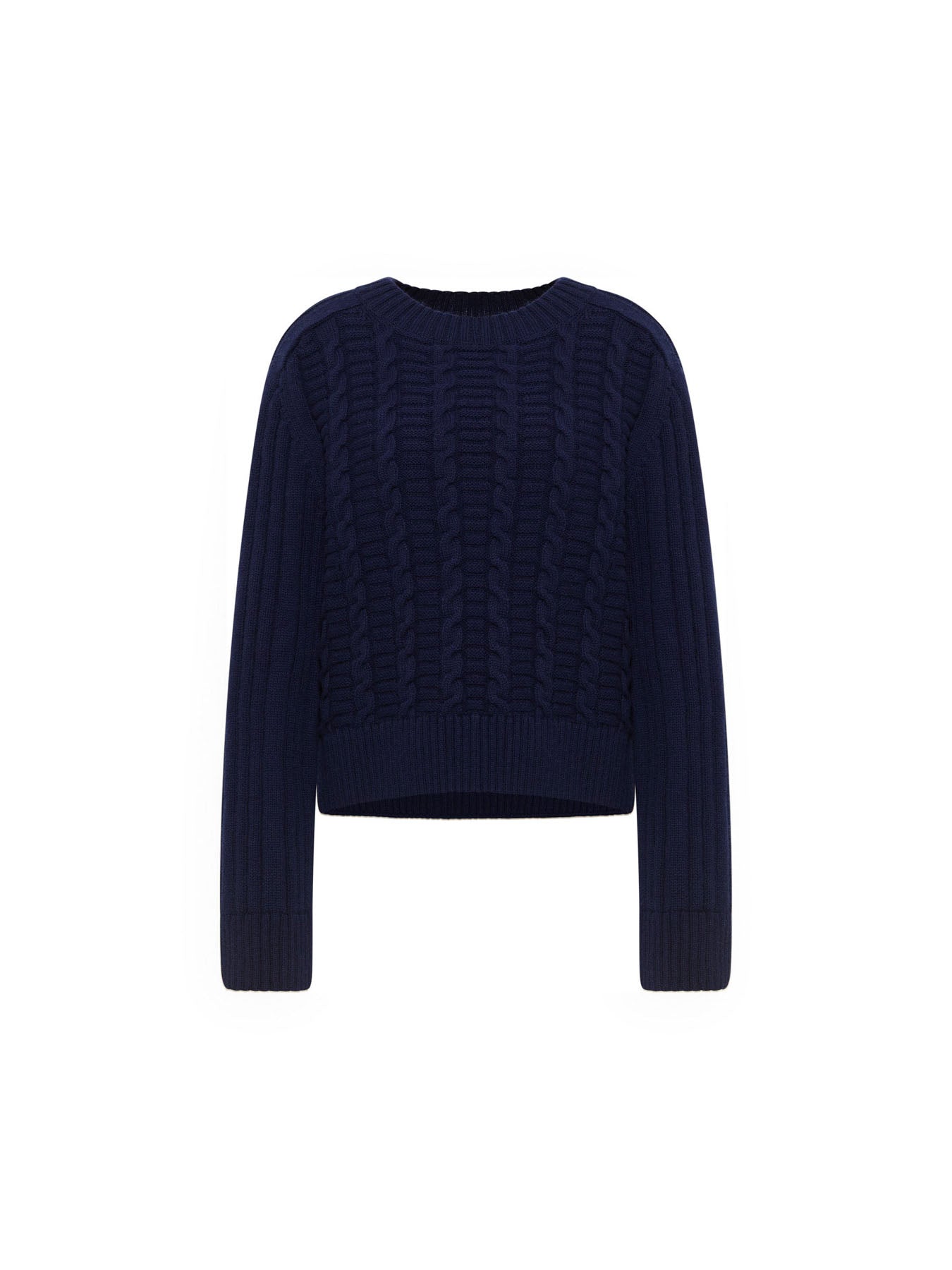 Zopfpullover (GOTS)