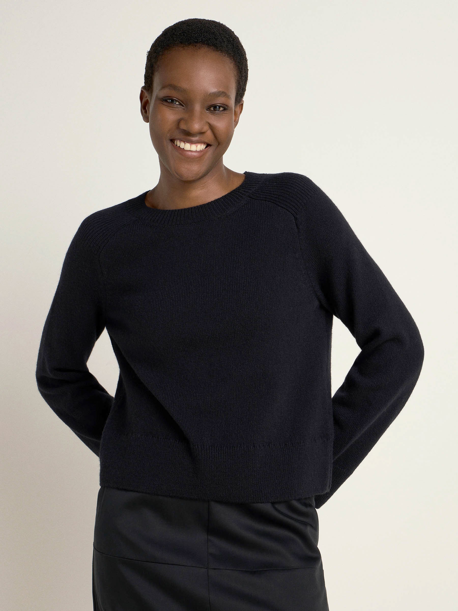 Cropped Pullover (GOTS)