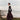 LANIUS Damen Midirock aus Bemberg Cupro in bitter chocolate - Imageaufnahme