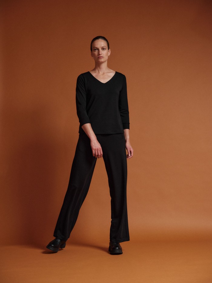 Marlene trousers made of TENCEL™ Lyocell - black