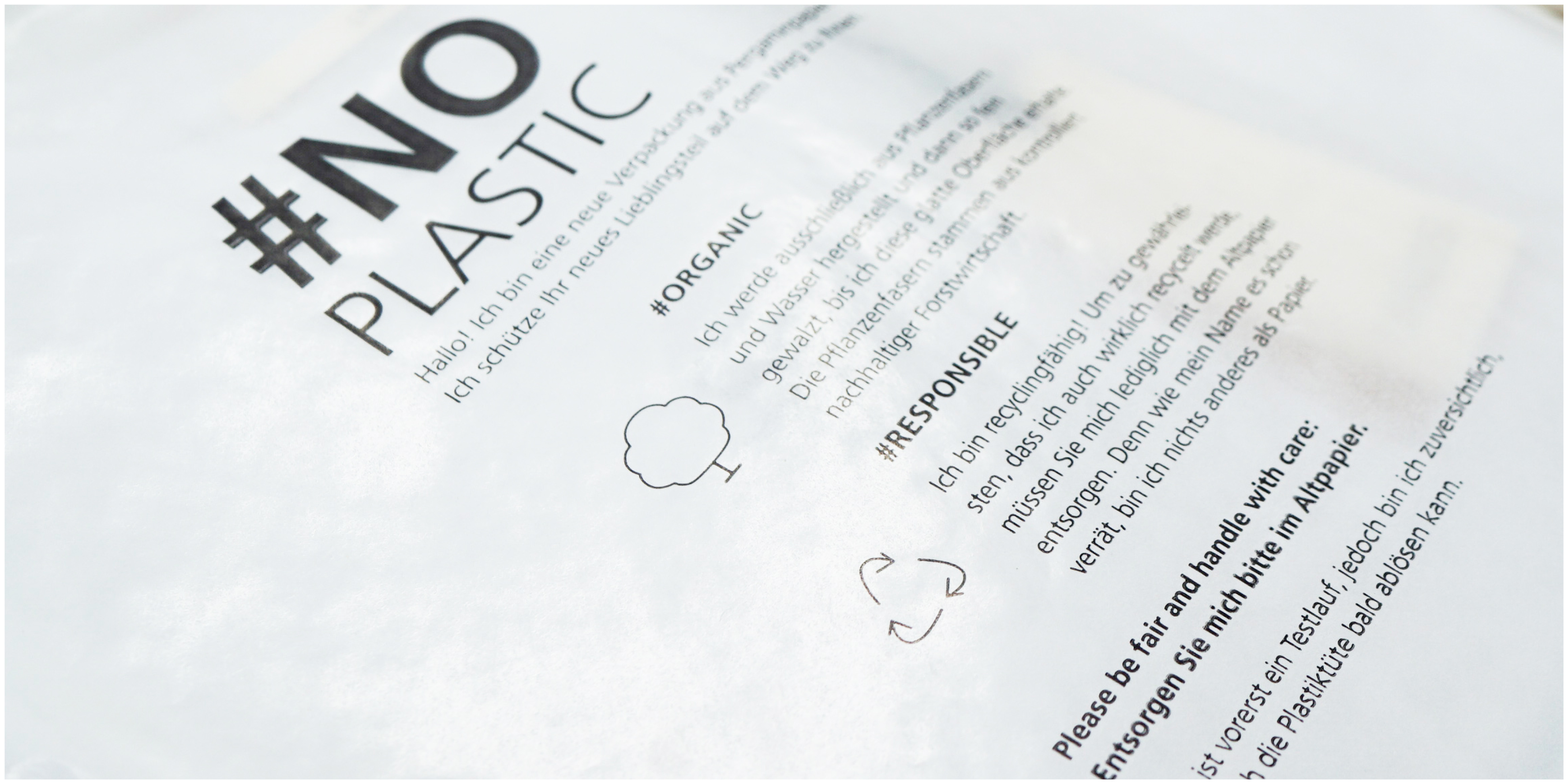 #NoPlastic: Unsere Pergaminbags gegen Plastik