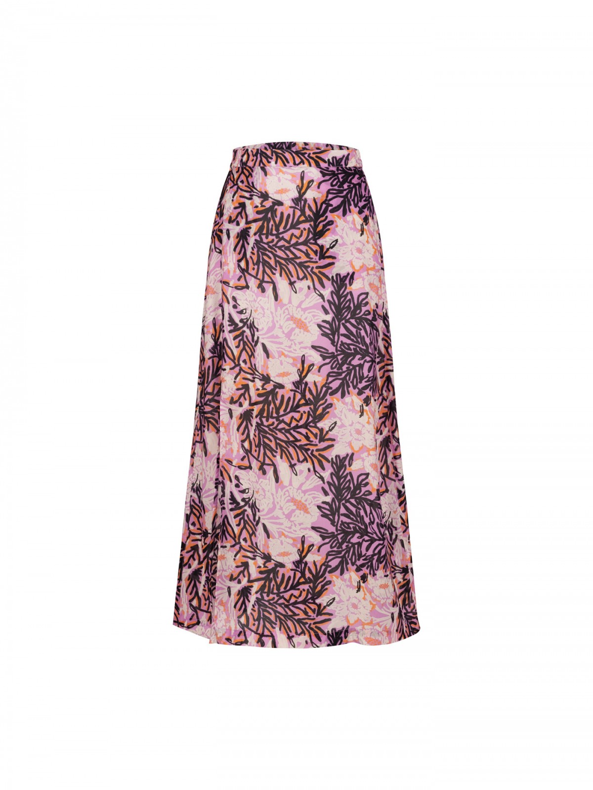Maxi skirt with slit in TENCEL™ 