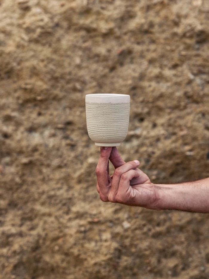 LANIUS x onomao - texture stoneware mug