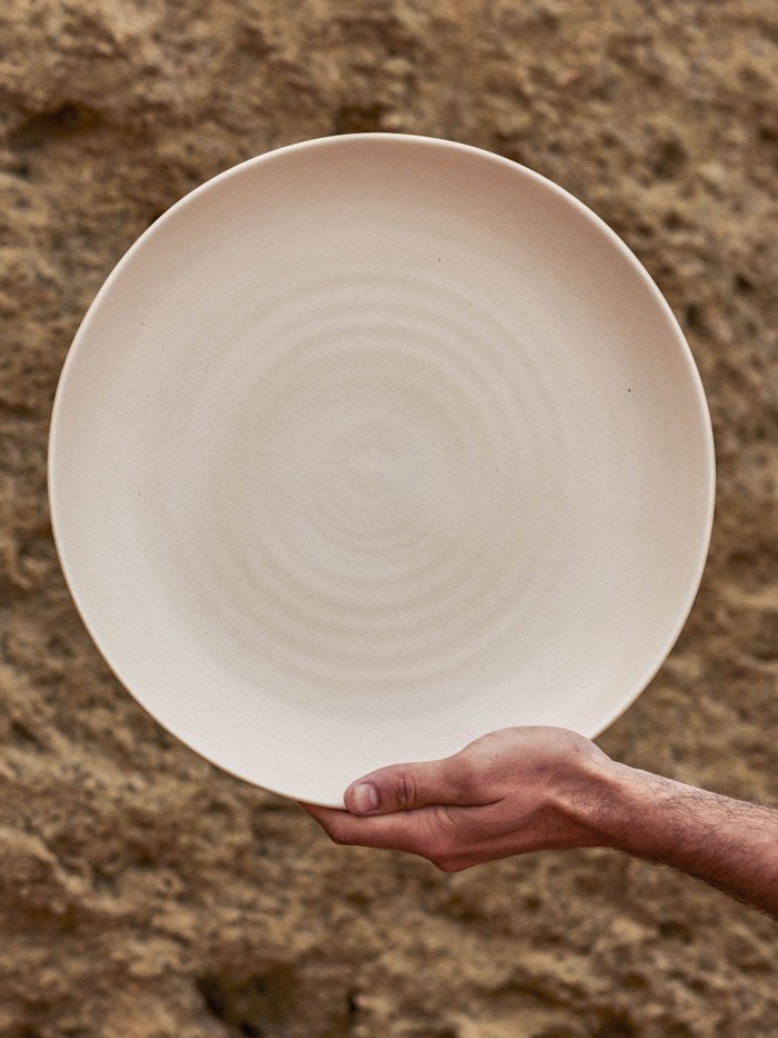 Large bowl with texture