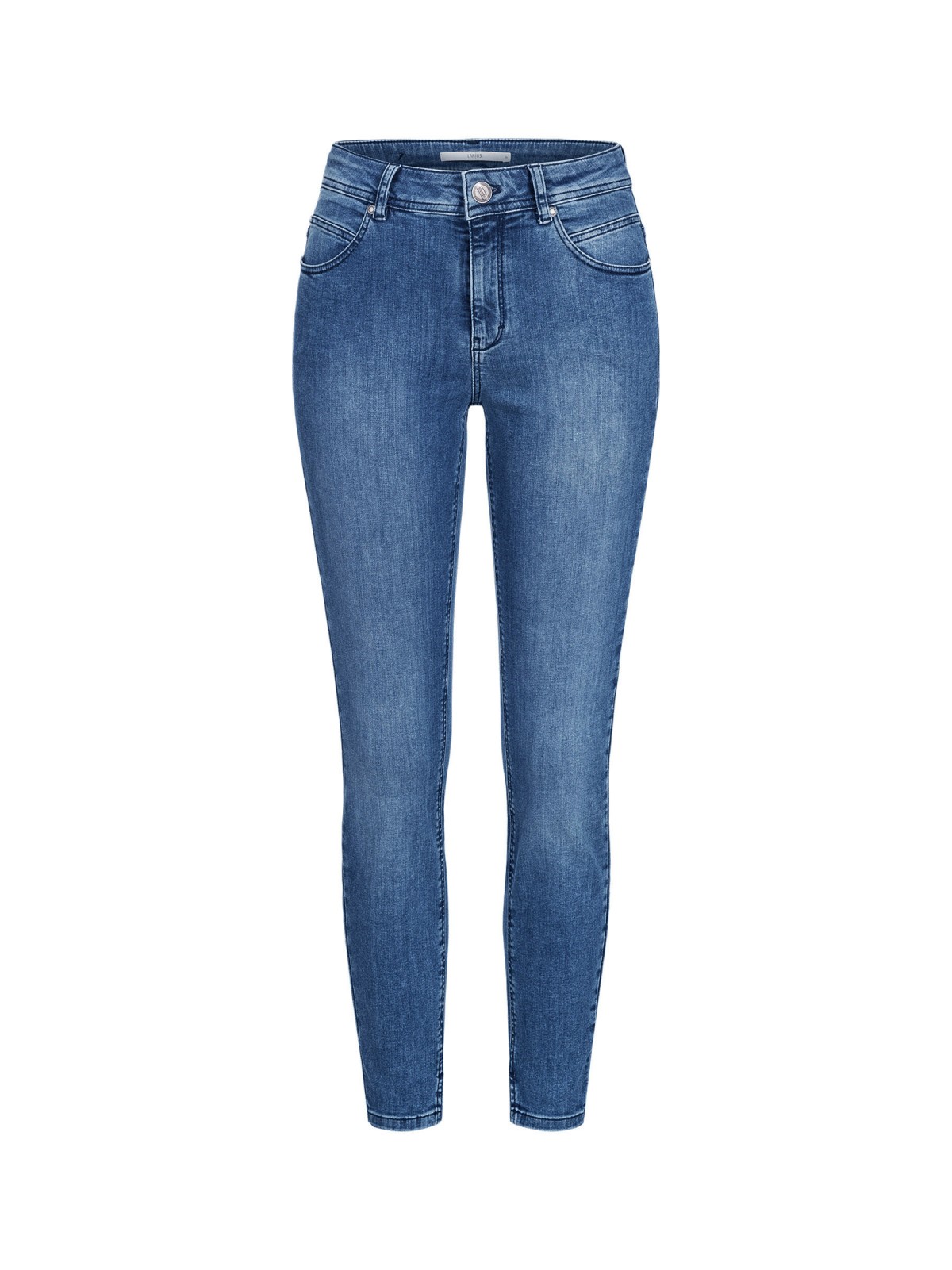 Slim Jeans aus Bio-Baumwolle - blue denim