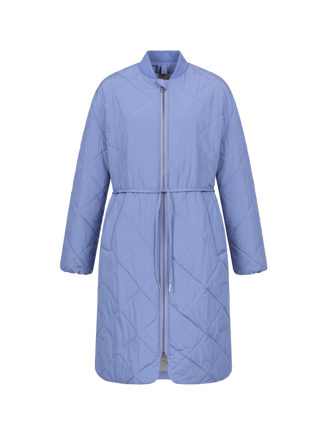 Lightly padded coat in recycled polyester- bright lavender