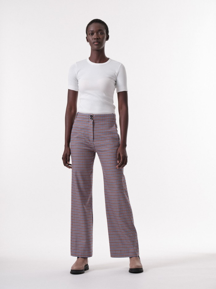 Marlene trousers made of organic cotton & ECOVERO™ - mushroom