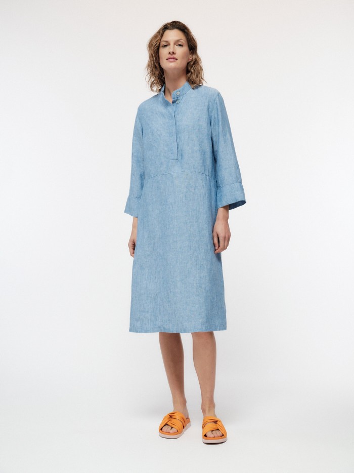 Organic Linen Tunic Dress