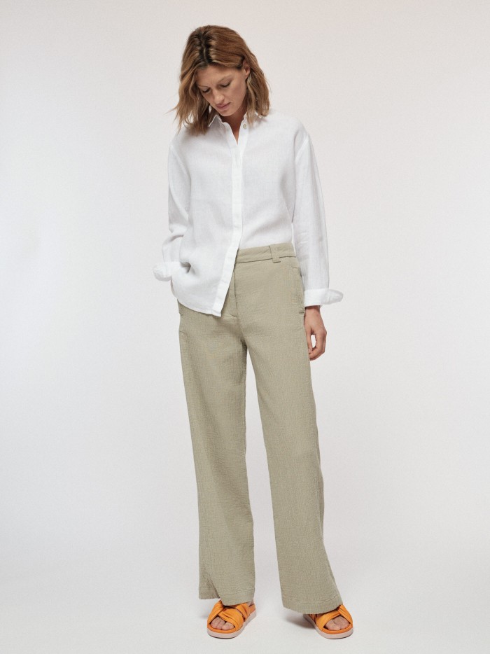 Organic cotton Marlene trousers
