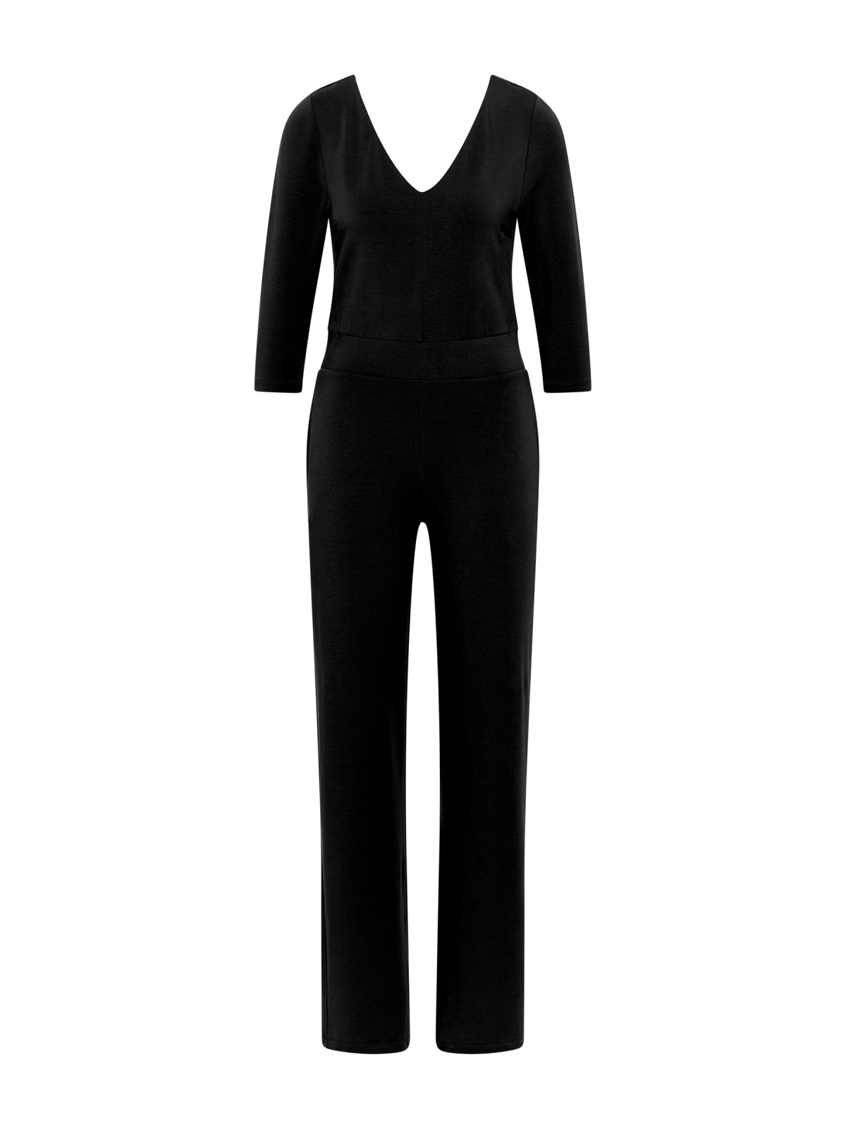Jumpsuit made of TENCEL™ - black